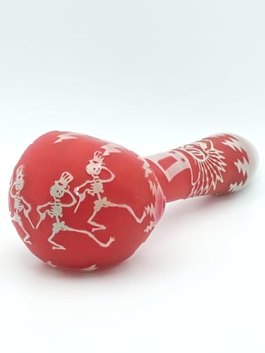 Preview pic of Liberty 503 spoon - Grateful Dead dancing skeleton