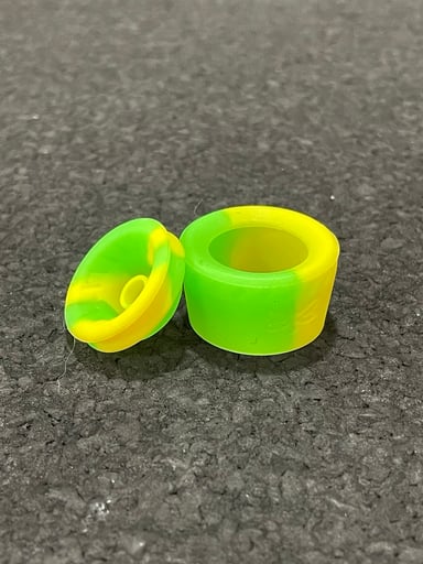 Preview pic of Tuff Tethers Flux Cap & Sleeve “Lemon Lime”