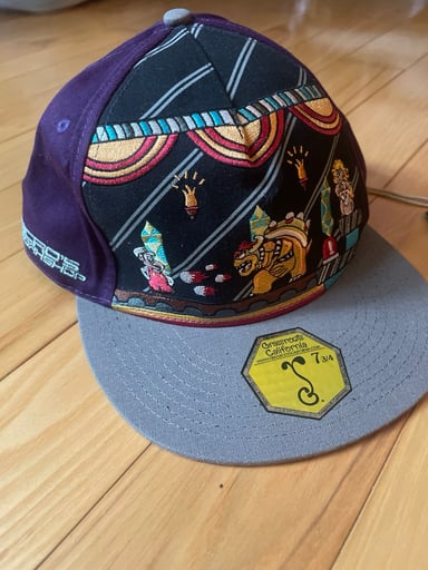 Preview pic of New Grassroots California Micro's Workshop Mario Brothers Hat 7 3/4