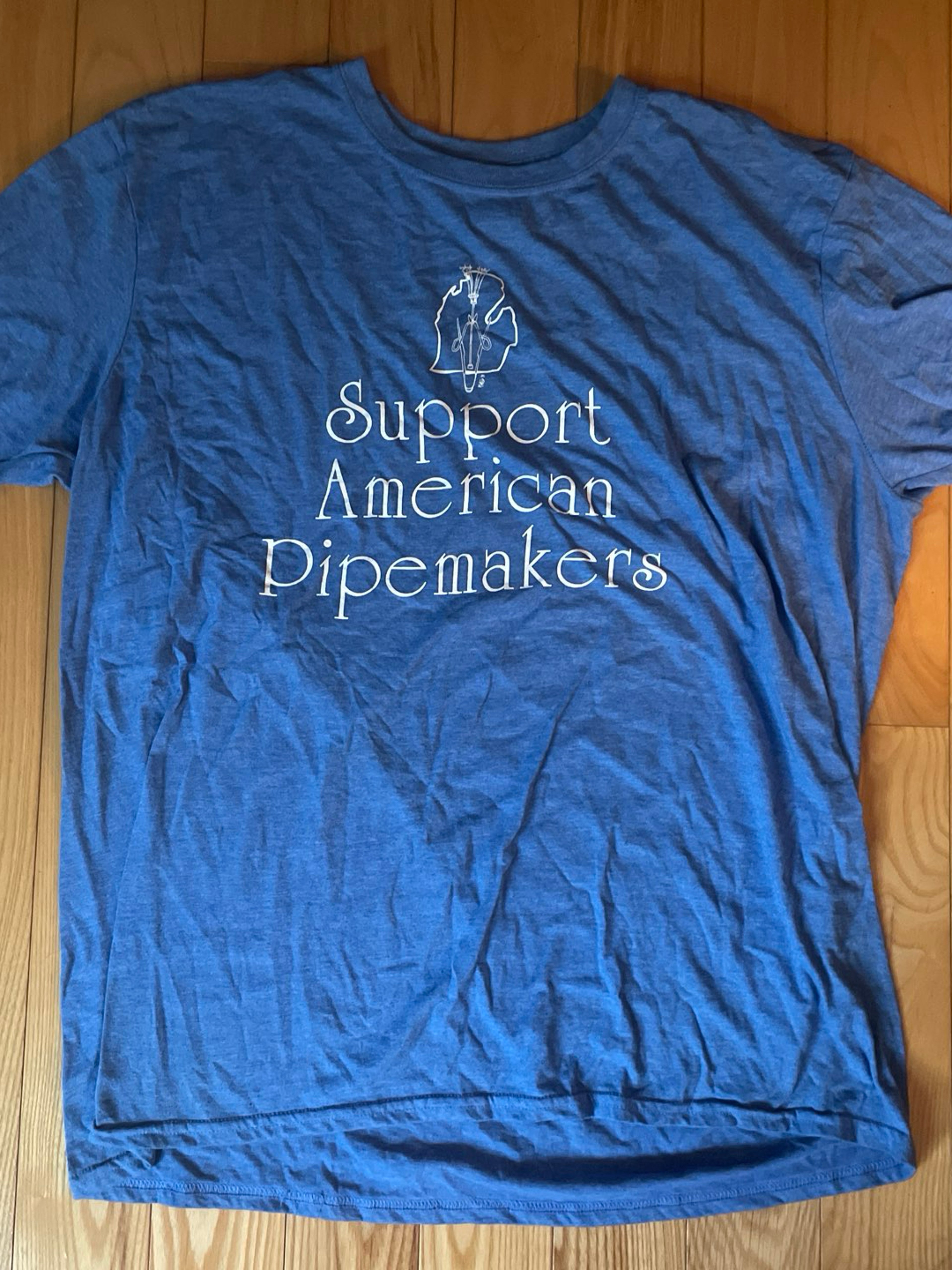 Preview pic of Support American Pipemakers shirt XL