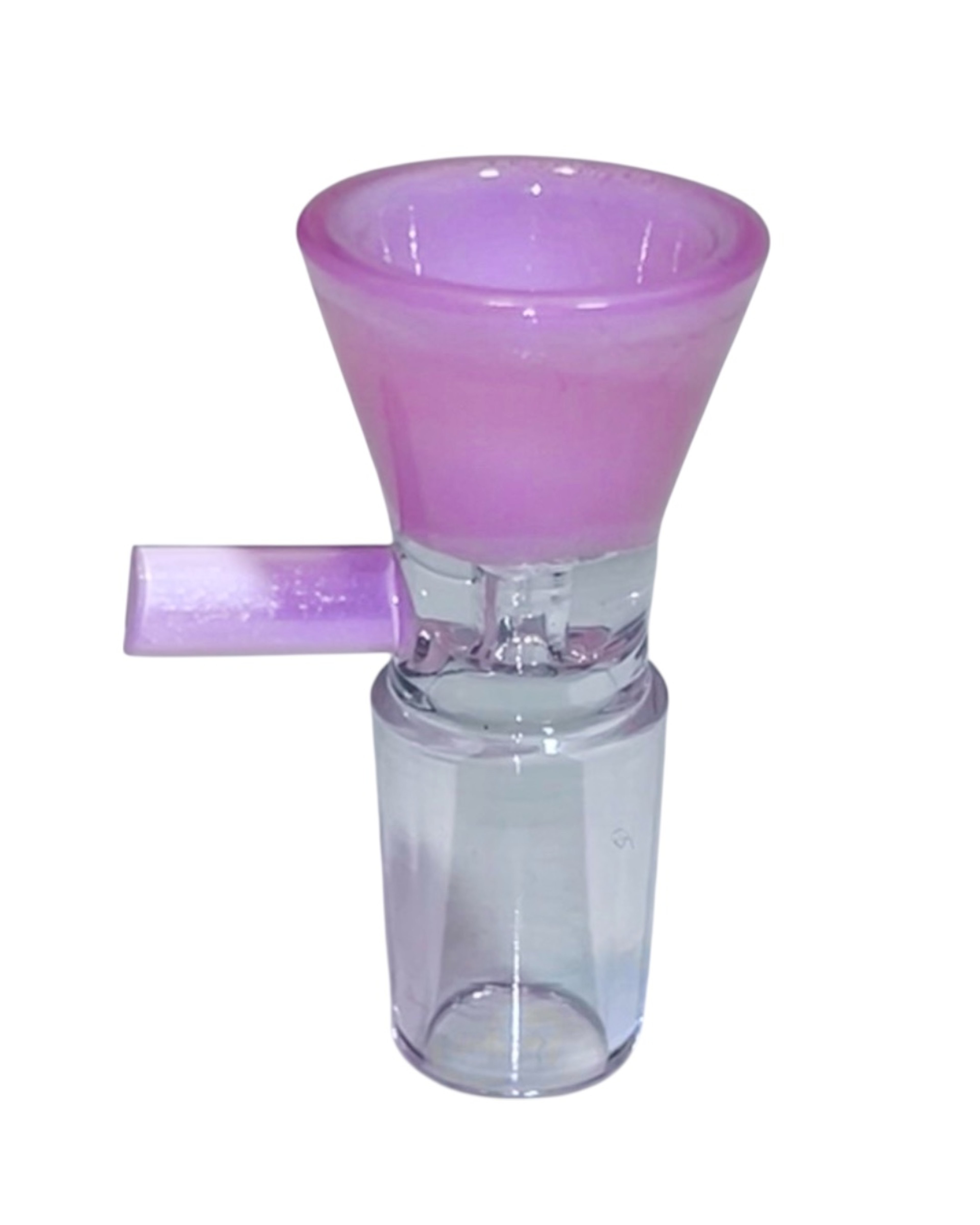 Bubblegum Pink Glass Iridescent Slide image 0