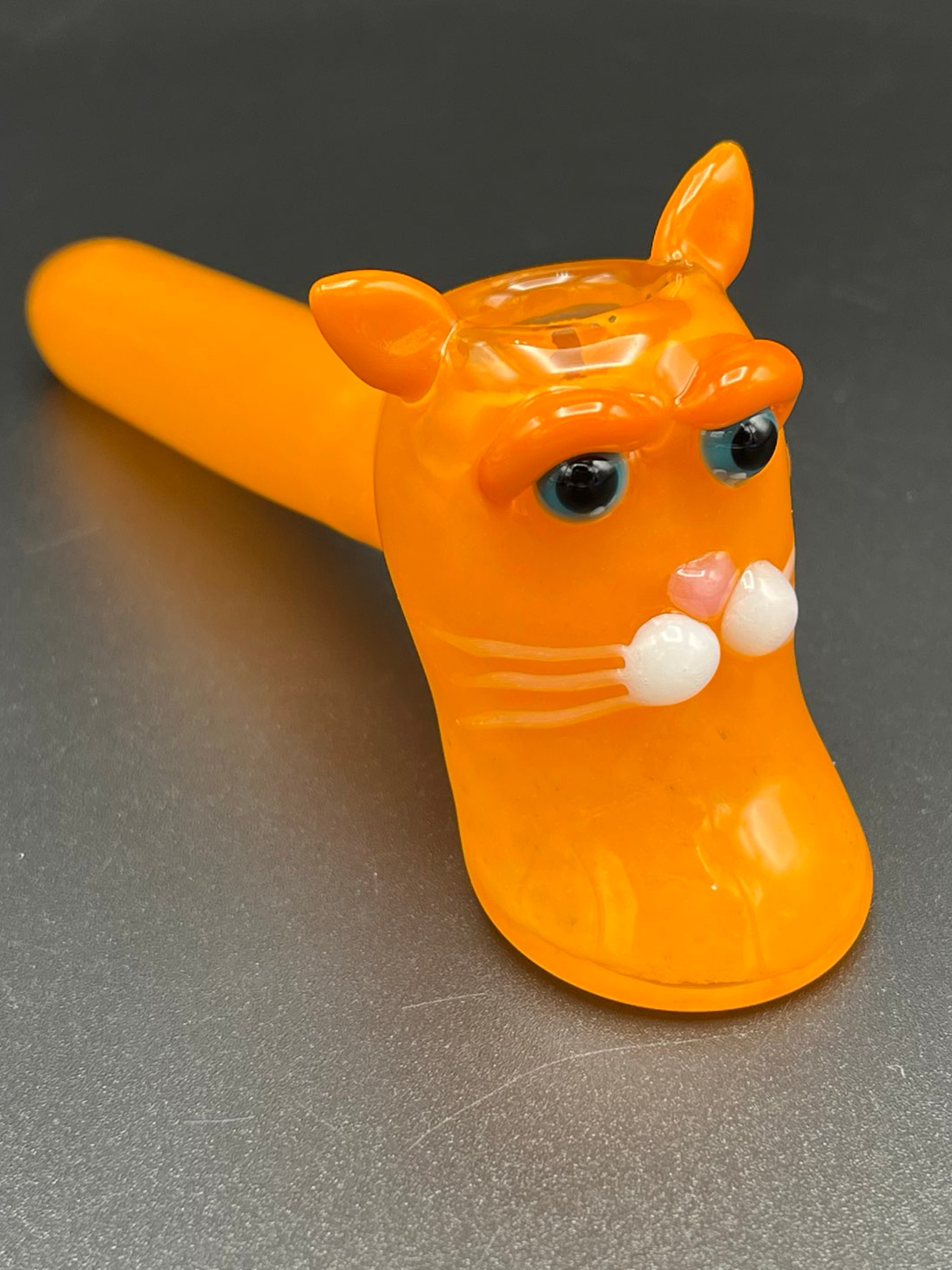 Lava orange hammer cat pipe. image 0