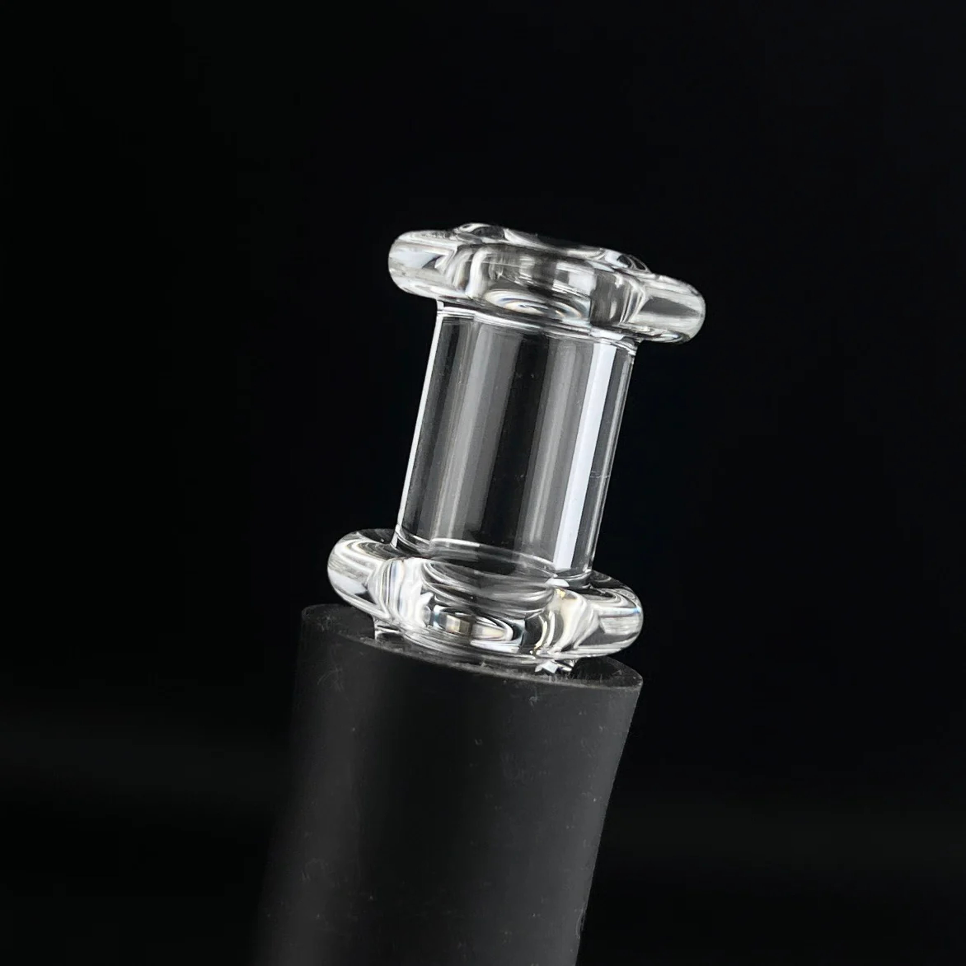 Preview pic of BorOregon Clear Pivot Spinner Glass Mouthpiece
