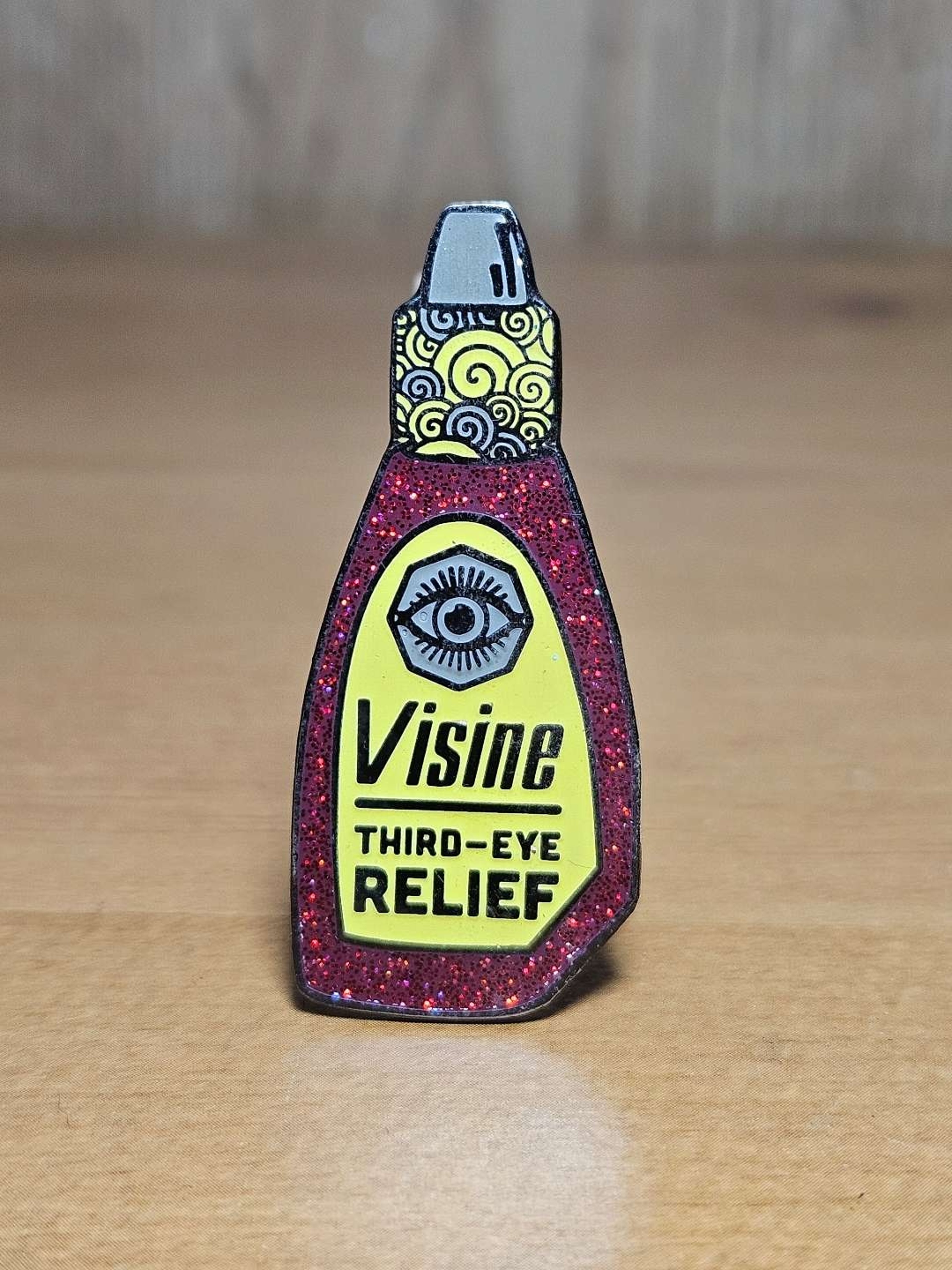 Third Eye Relief Visine Pin image 0