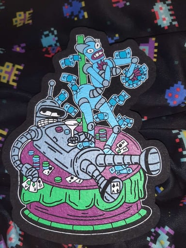 Preview pic of Bender on a bender