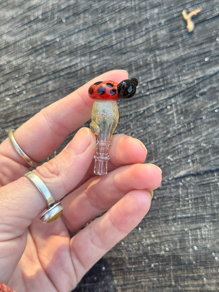 Ladybug joystick 3DXL -... | Shop Saramac glass on GlassPass