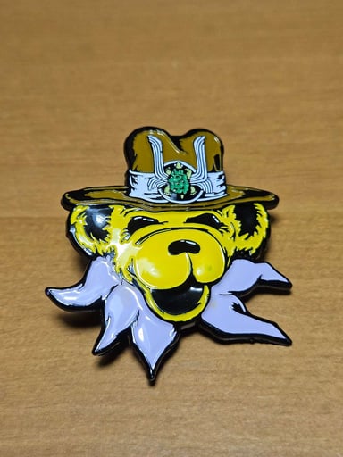 Preview pic of Yellow GD Bear Pin