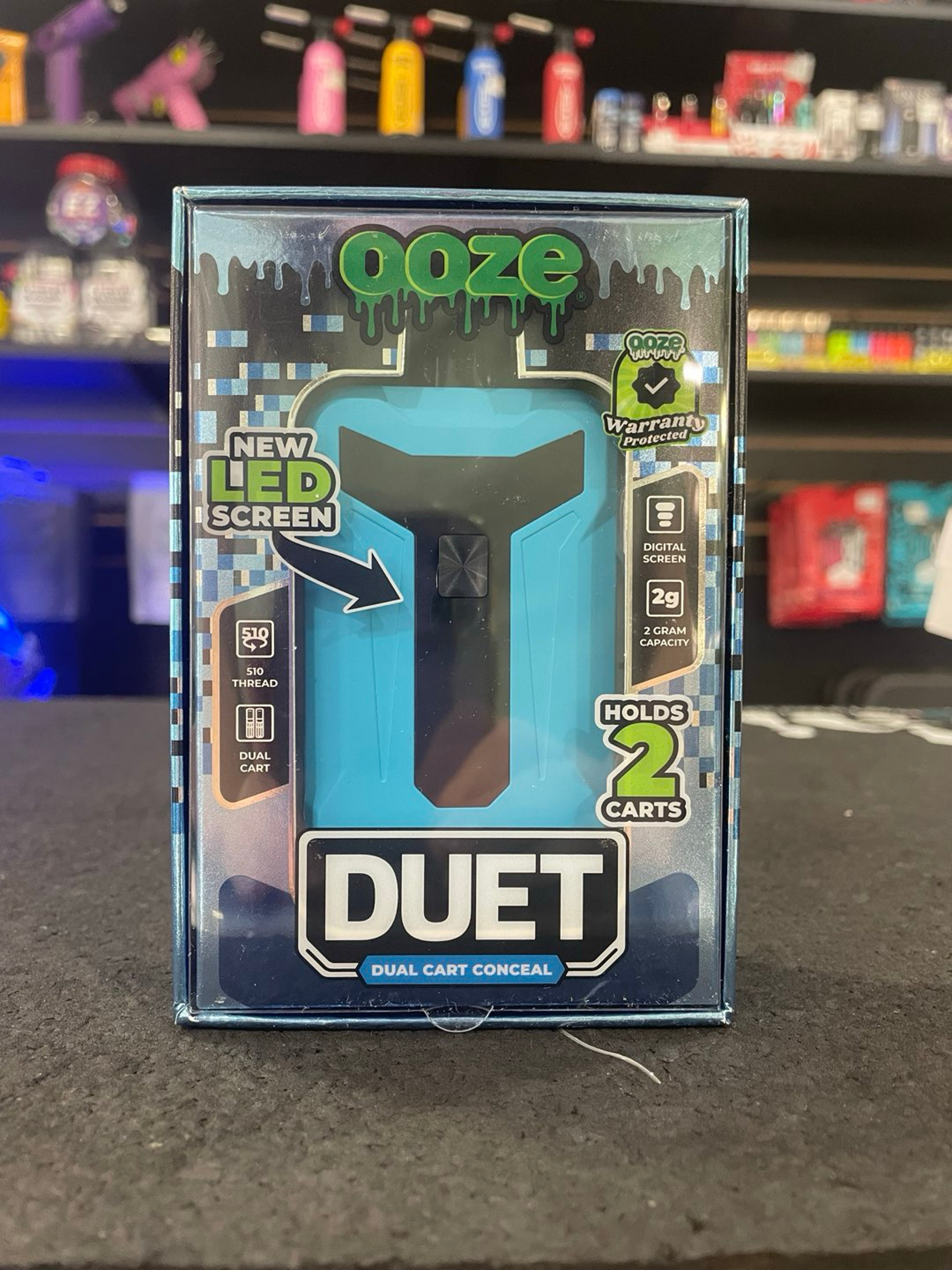 Ooze Duet 510 Battery Blue image 0