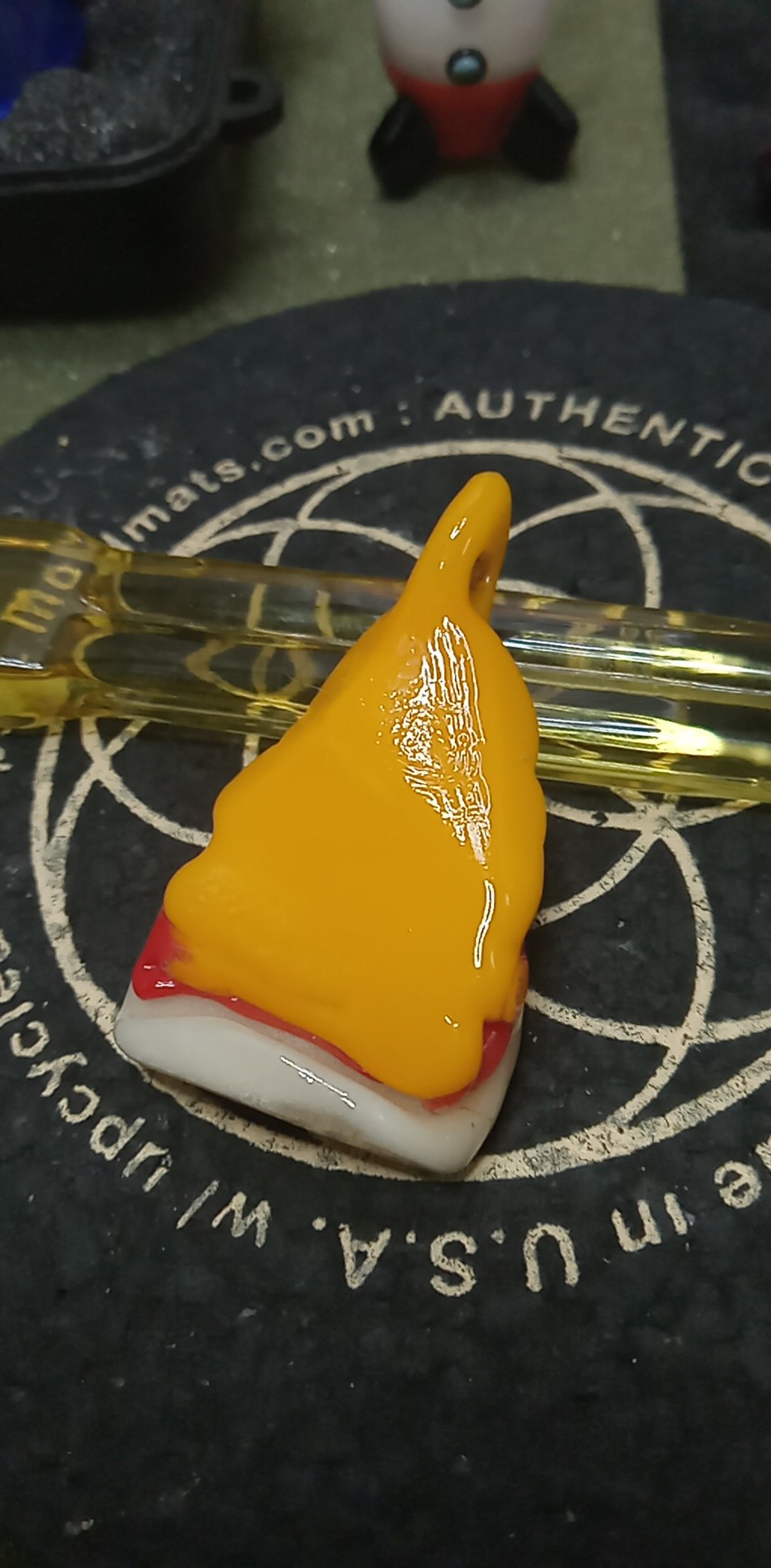 Preview pic of 904PIZZABOY🍕GLASS🍕CHEESE🍕PIZZA🍕SLICE🍕PENDY🍕