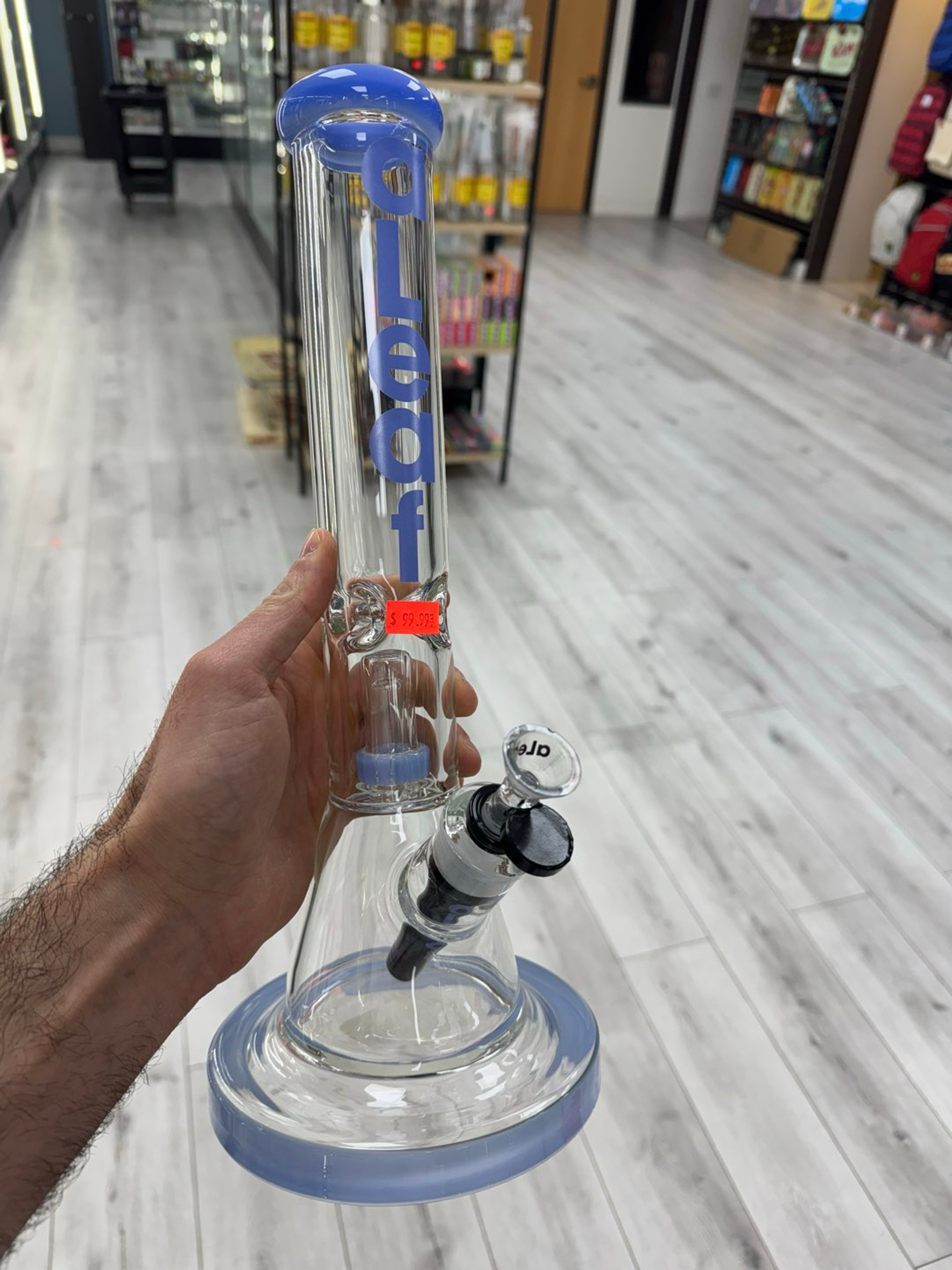 Aleaf 15” wide bottom percolated bong image 0