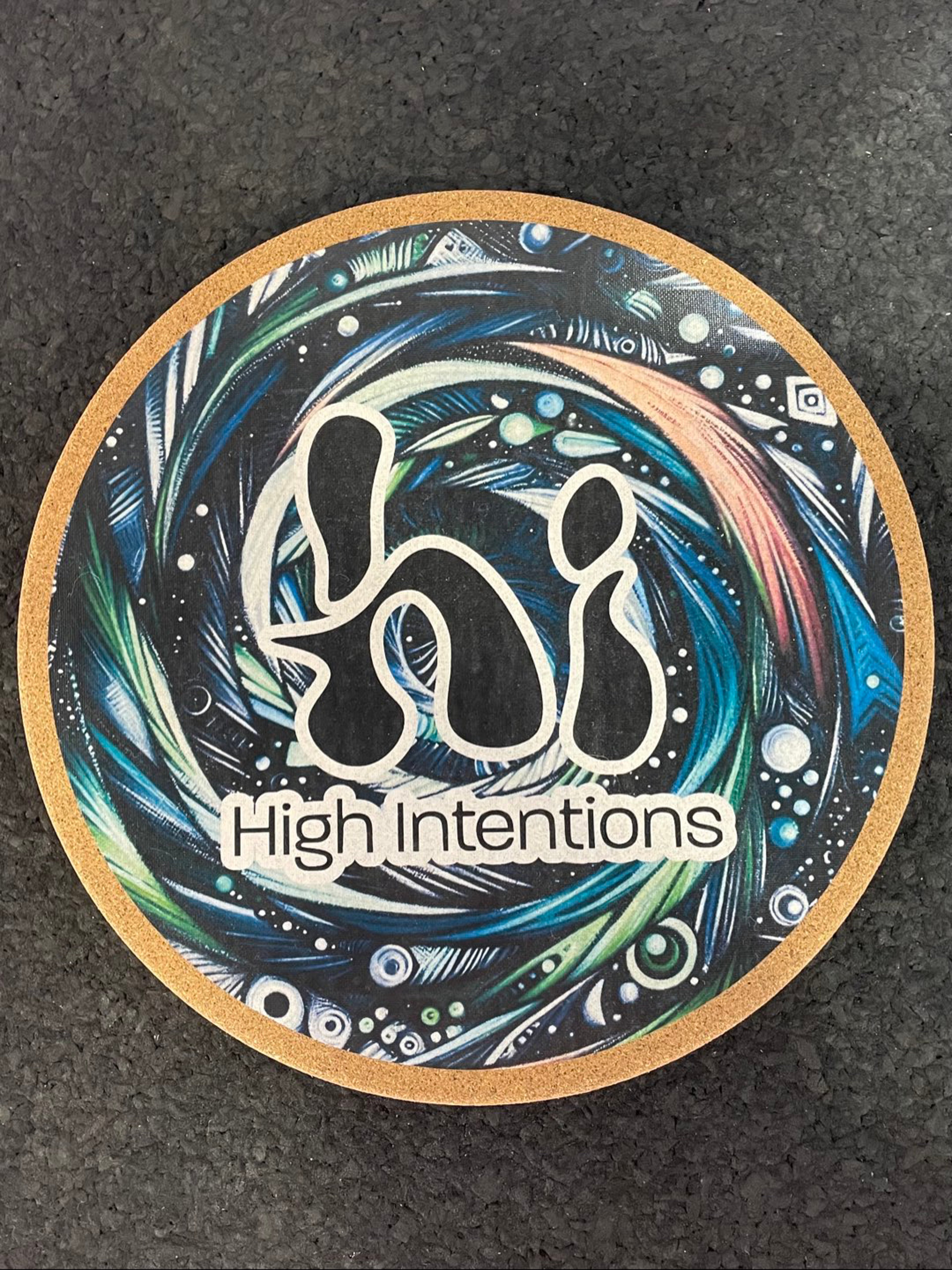 Preview pic of Mattitude x High Intentions Round Mat