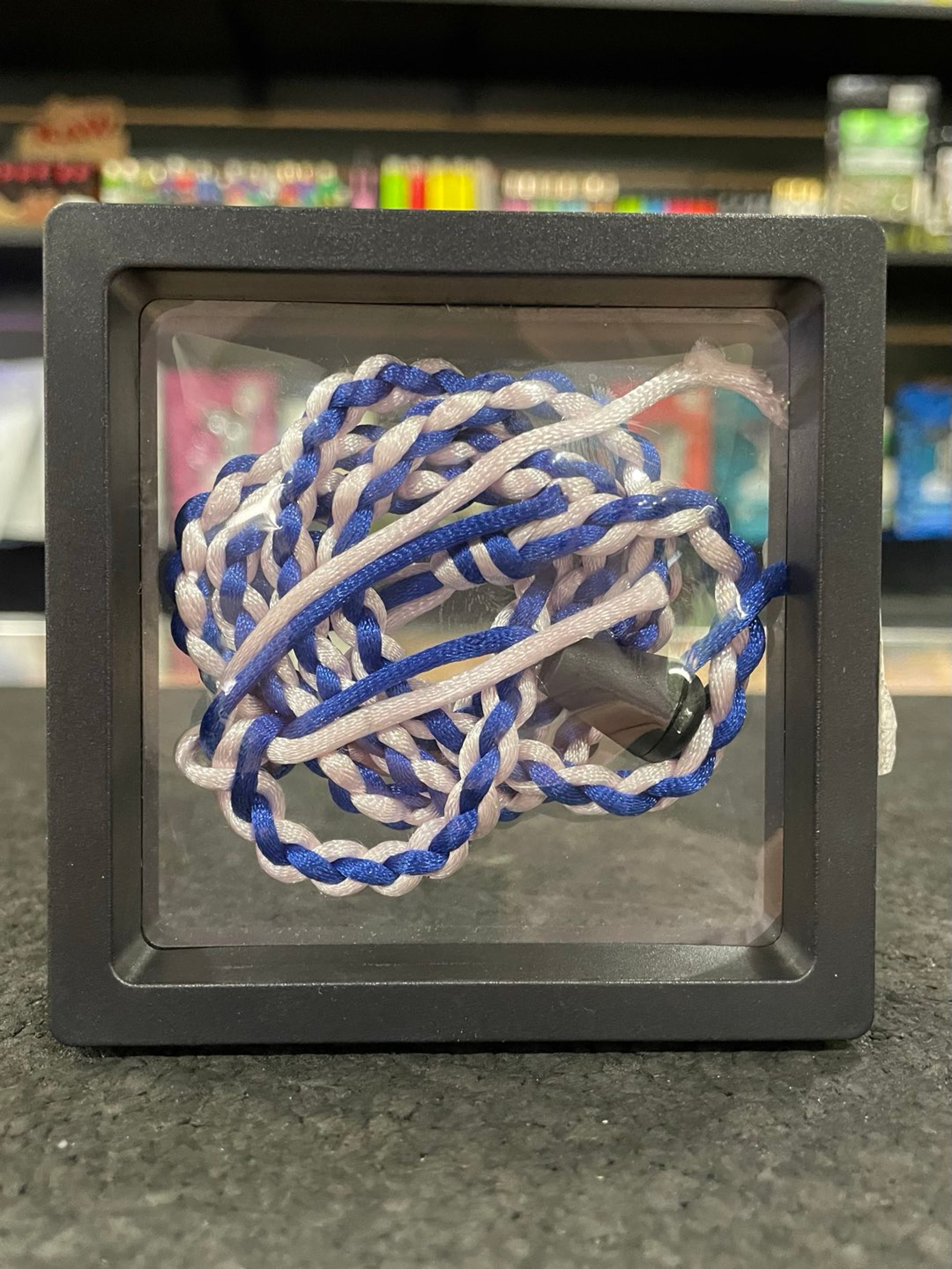 Preview pic of Twizzle Silk Cord Pink/Blue