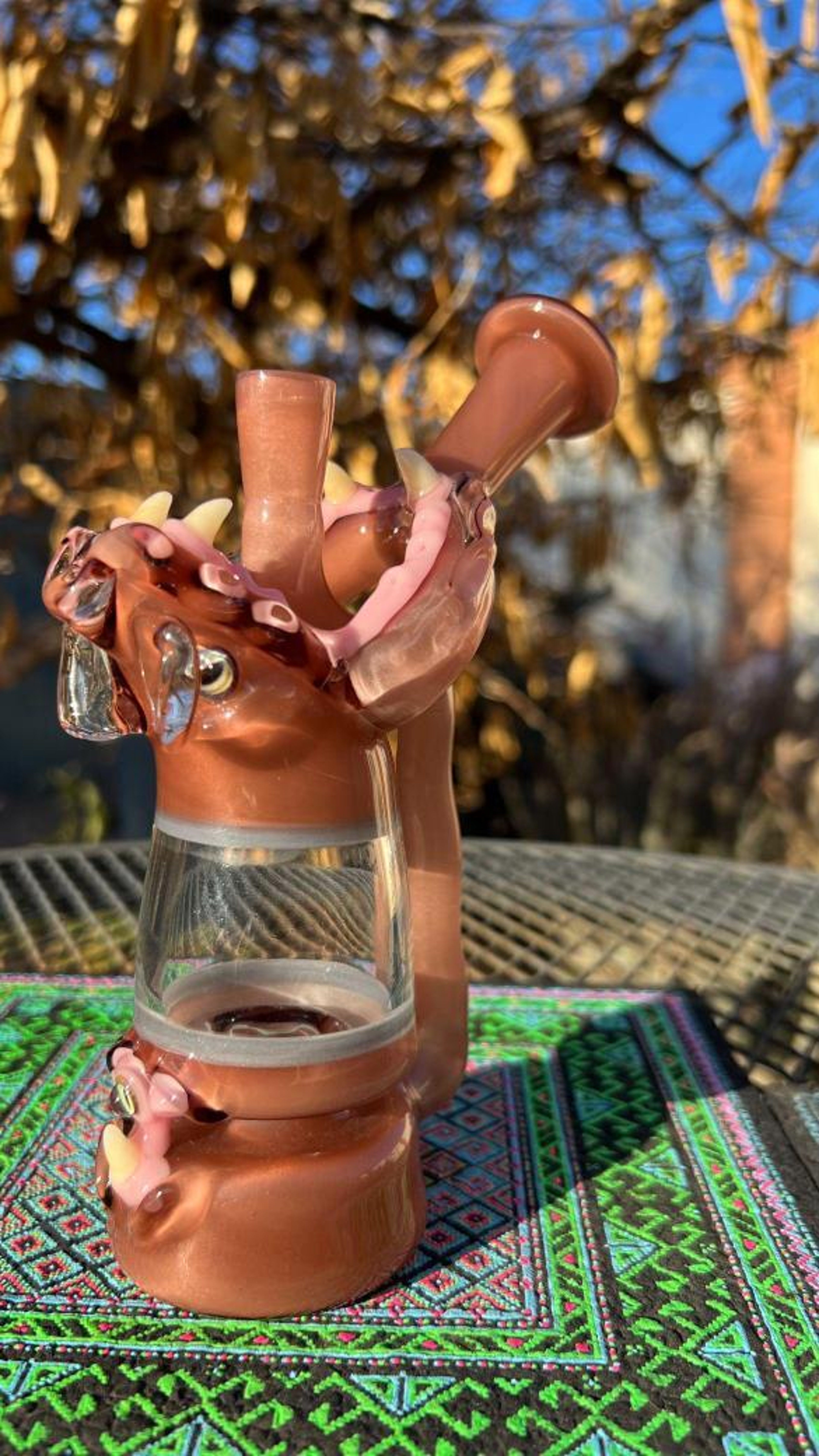 Tron Glass (@tronglass).
Model: "Sandbar".
Style: Sculpted "Sandworm" WormEater Turbine bloope image 0