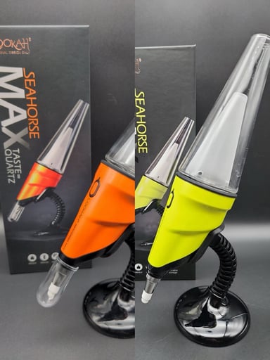 Preview pic of LOOKAH SEAHORSE MAX ELECTRIC DAB PEN W/ GLASS PERC | 950MAH