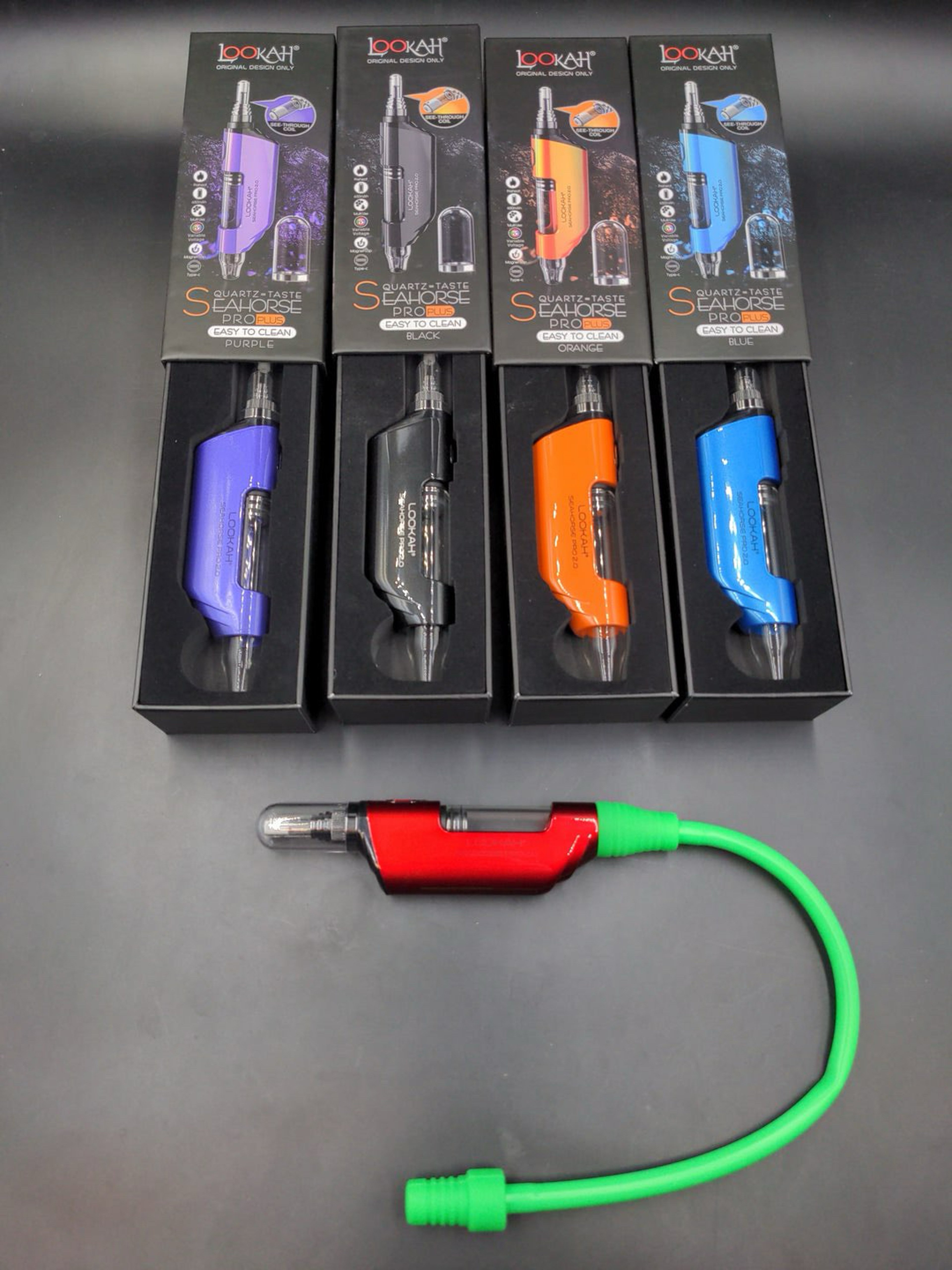 Preview pic of LOOKAH SEAHORSE PRO PLUS ELECTRIC DAB PEN KIT | 650MAH