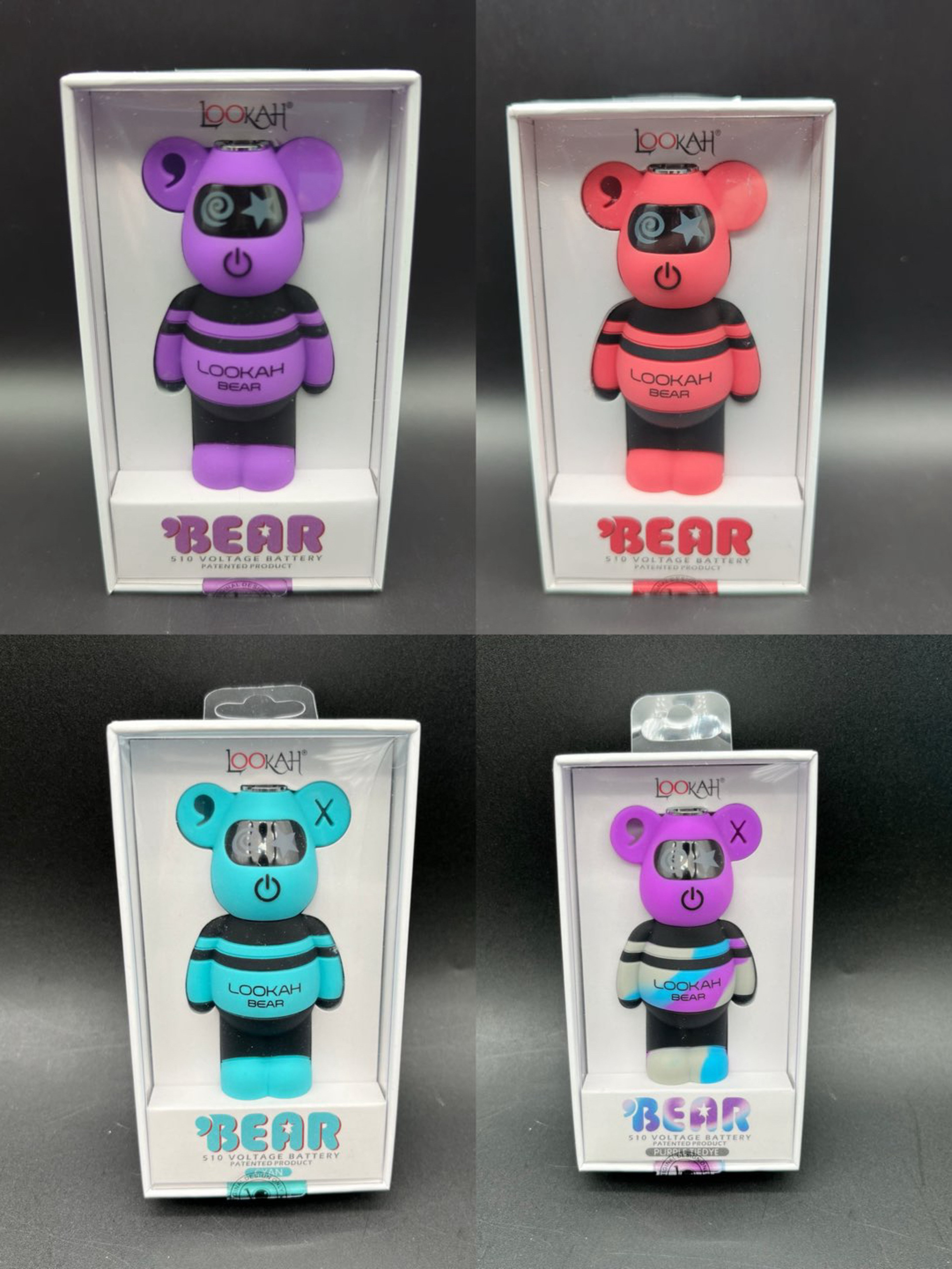 LOOKAH BEAR 510 VAPE BATTERY image 0