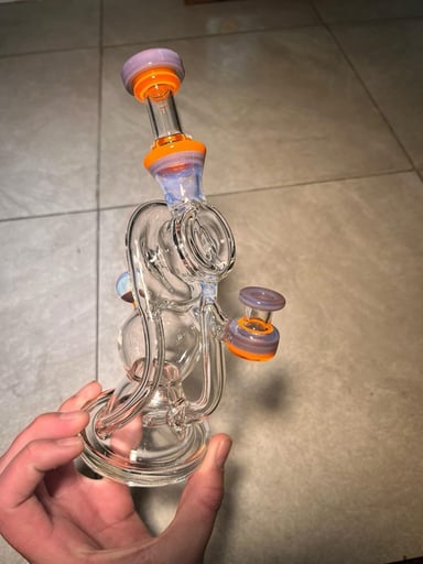 Preview pic of Ery Glass Kickback Recycler