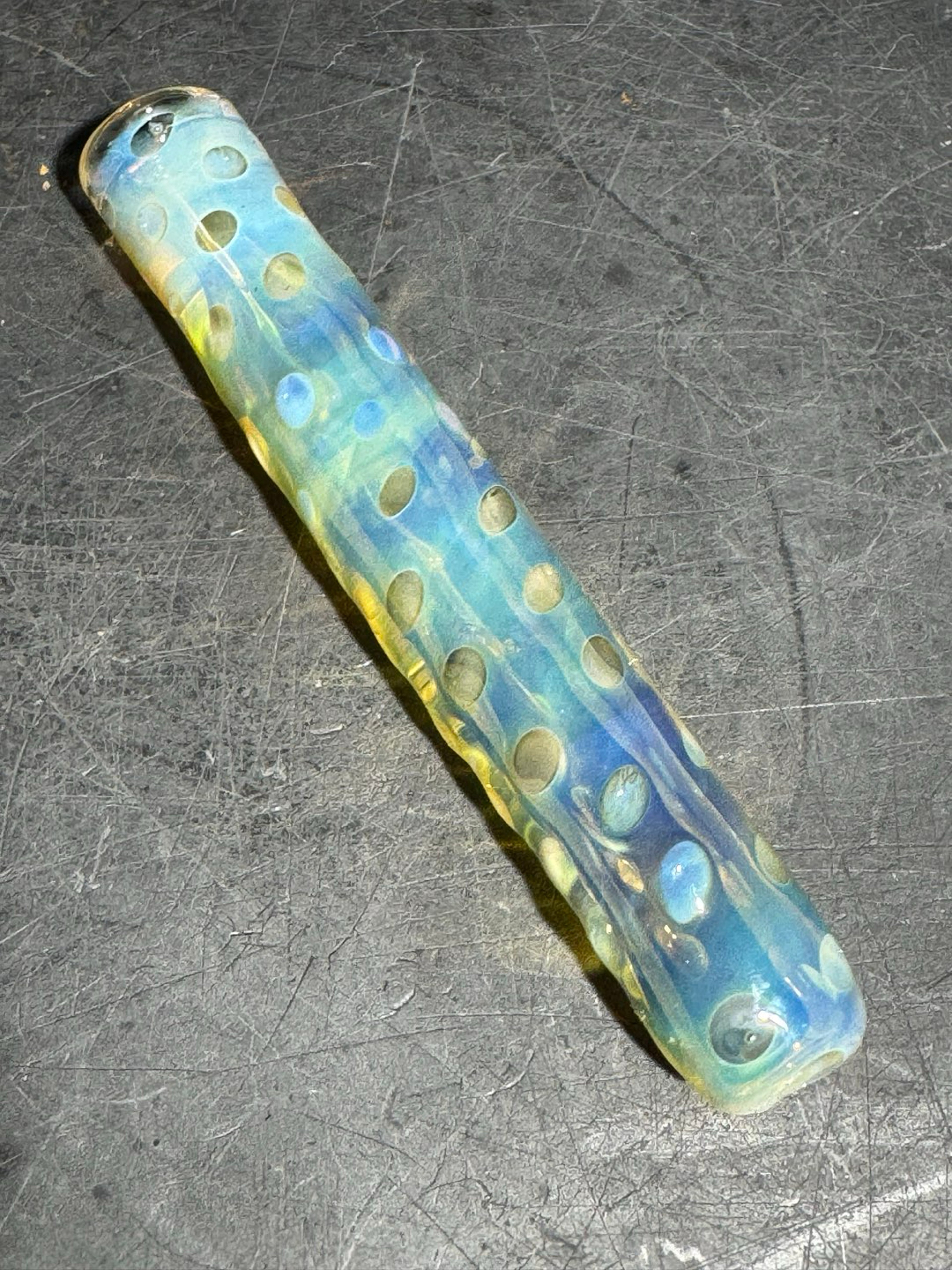 Preview pic of 1 hitter chillum silver fume