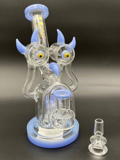 Preview pic of LOOKAH 8" MINI JELLY FISH RECYCLER PERCOLATOR BIRD