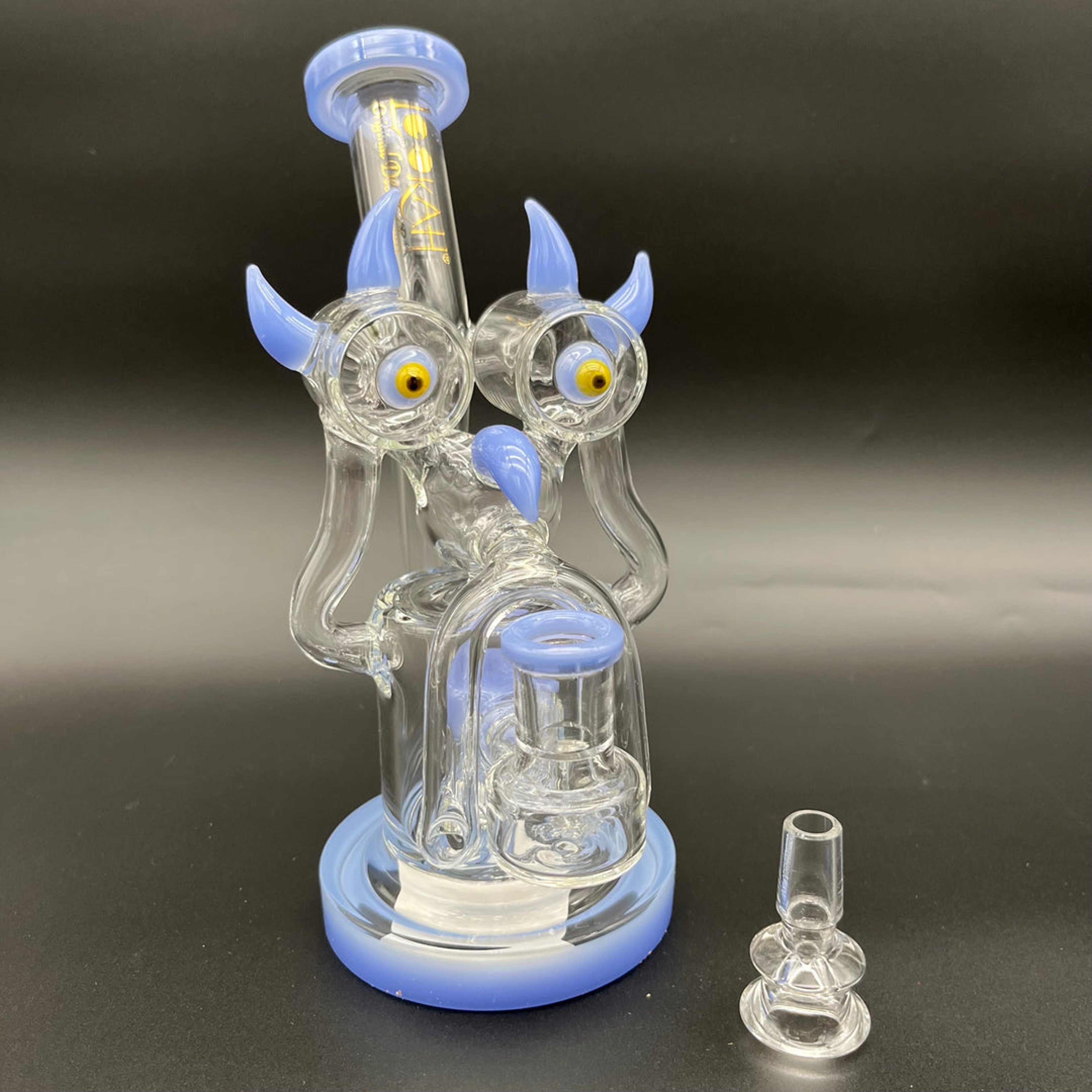 Preview pic of LOOKAH 8" MINI JELLY FISH RECYCLER PERCOLATOR BIRD