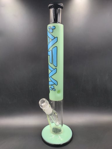 Preview pic of AFM DOUBLE COLOR STRAIGHT TUBE BONGS 18"