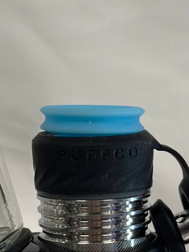 Preview pic of TUFFTETHERS - PUFFCO - FLUX CAP - LIGHT BLUE
