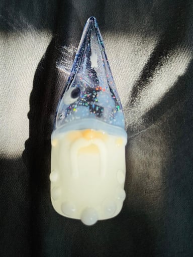 Preview pic of PHIL SIEGAL STARFAZER CRUSHED OPAL WIZARD/CUSTOM HEMP NECKLACE AND CLASP