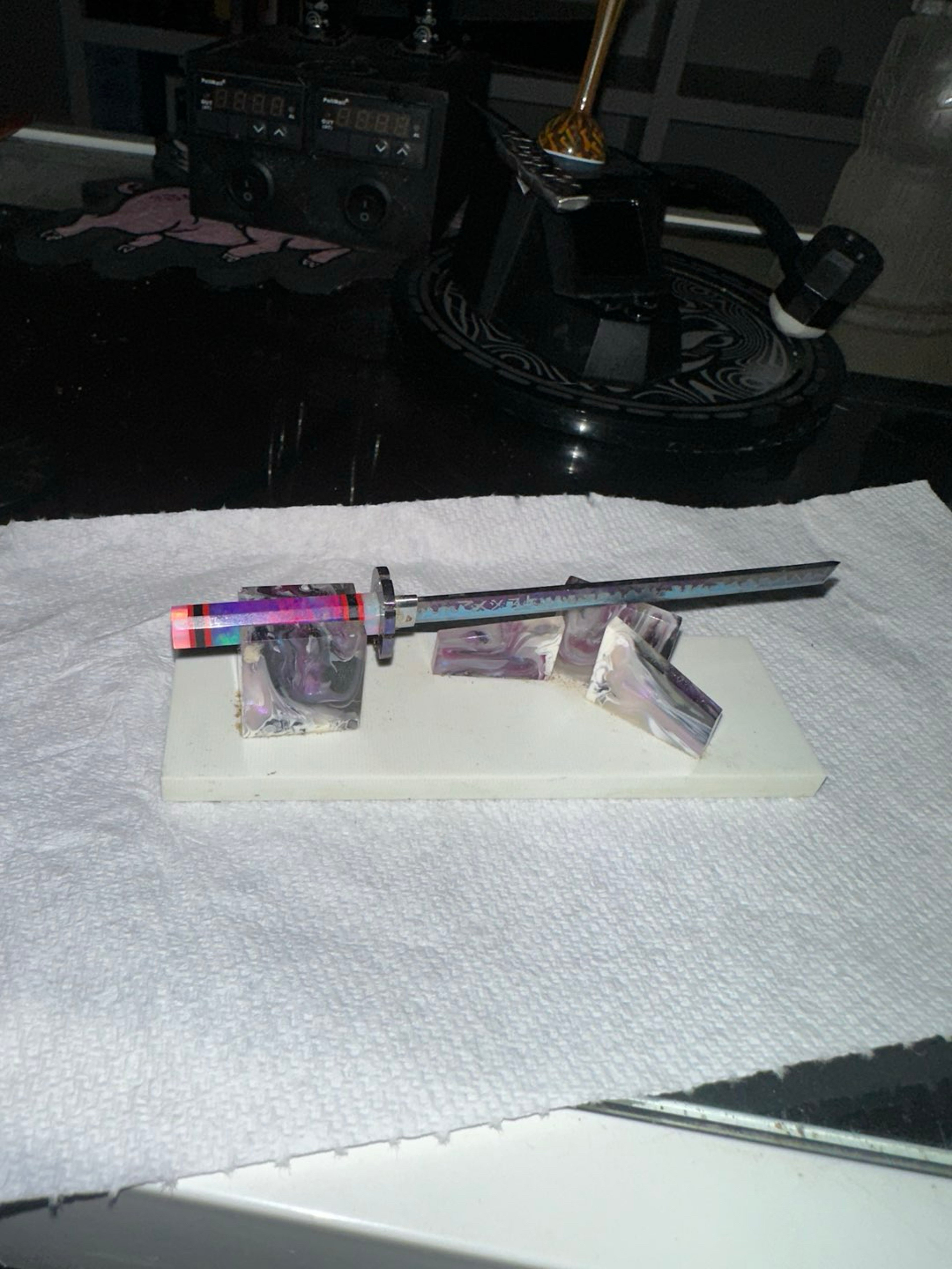 Hardwood katana dabber image 0