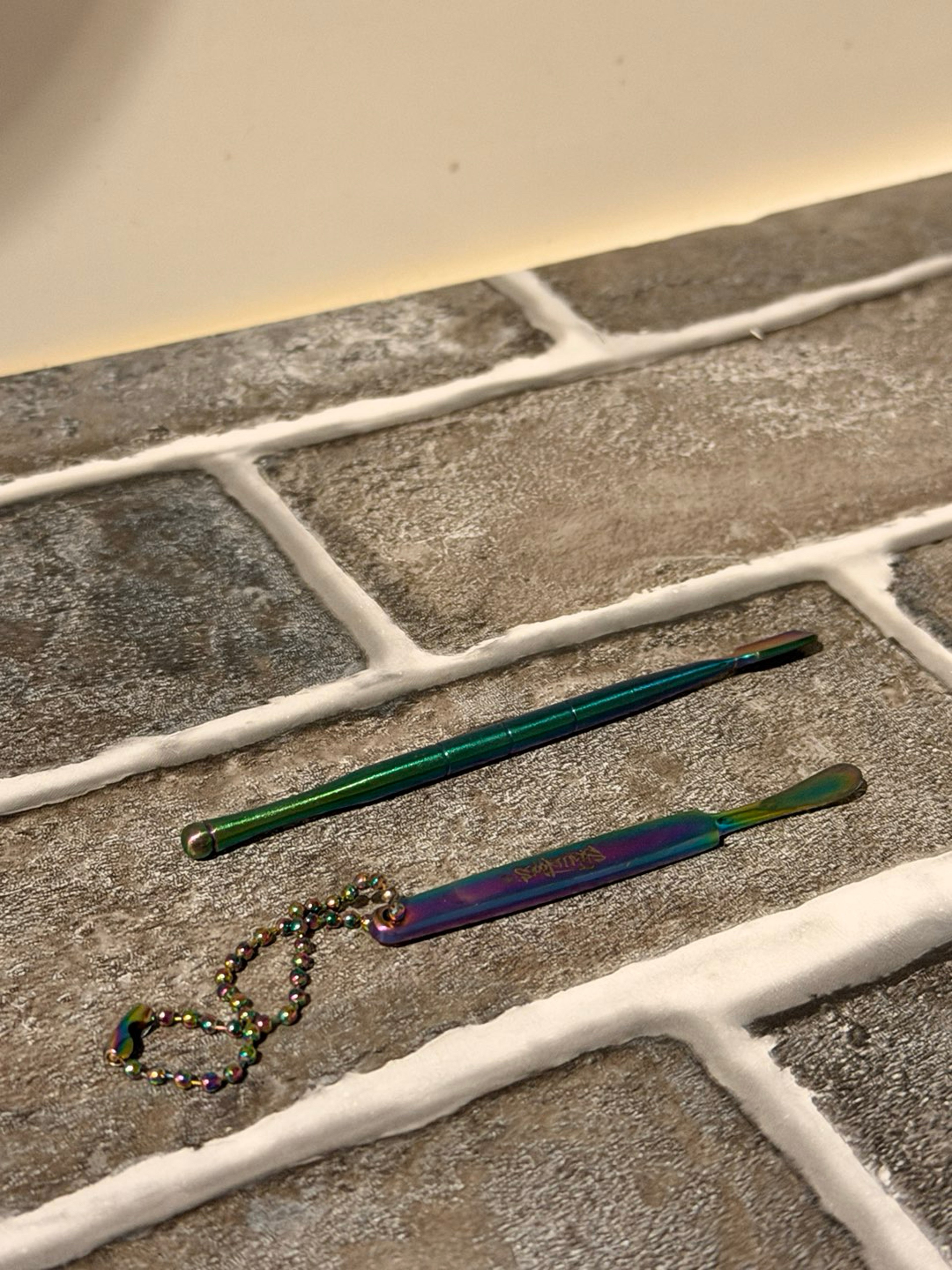 Preview pic of Chrome Multi Color Dab Tools + 2 Glass Blunt Tips + x1 Snail Battery