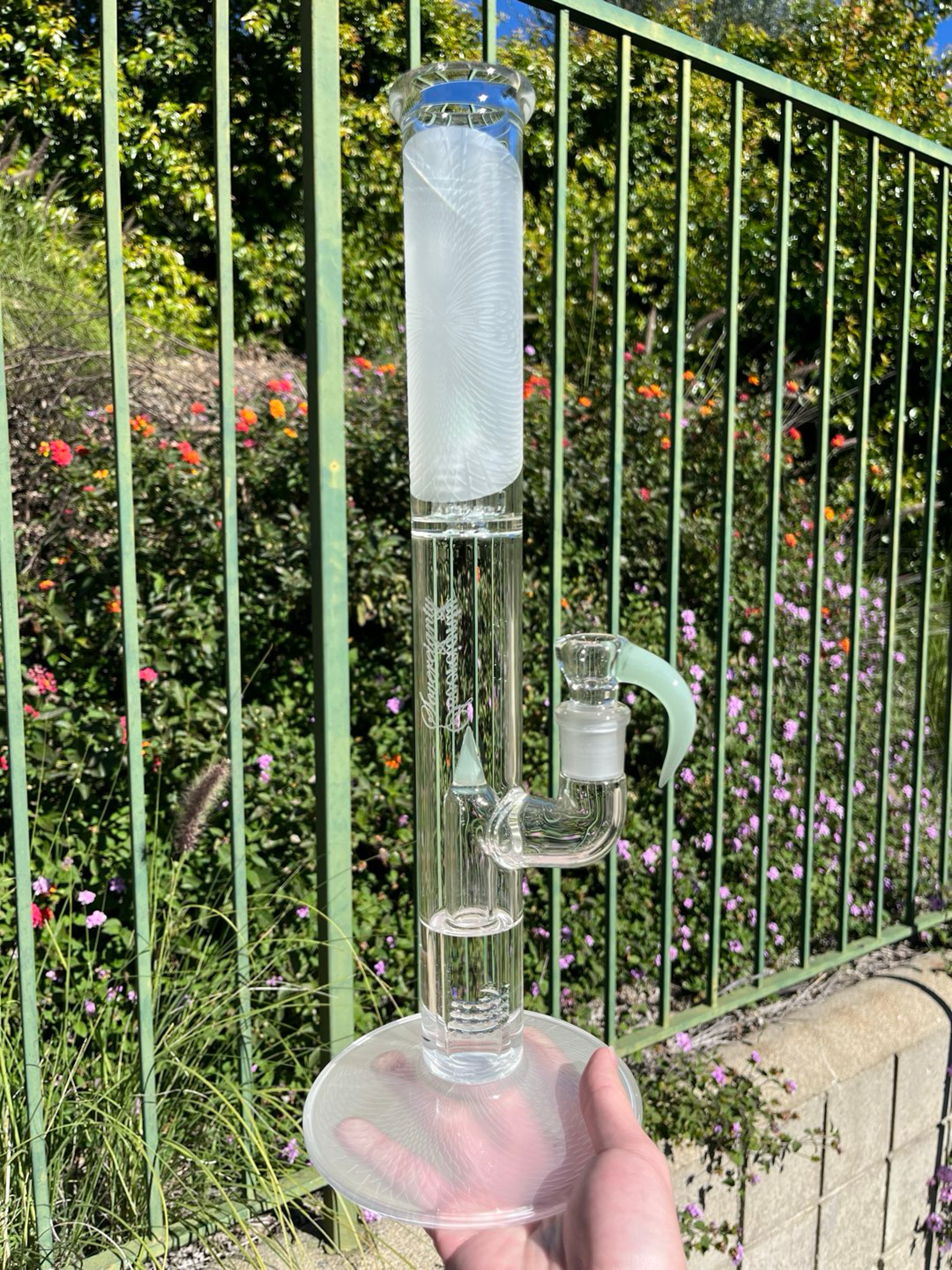 Sovereignty Inv 4 ~ 180 Grid Partial Frosted Ghosted Mint Tube image 0