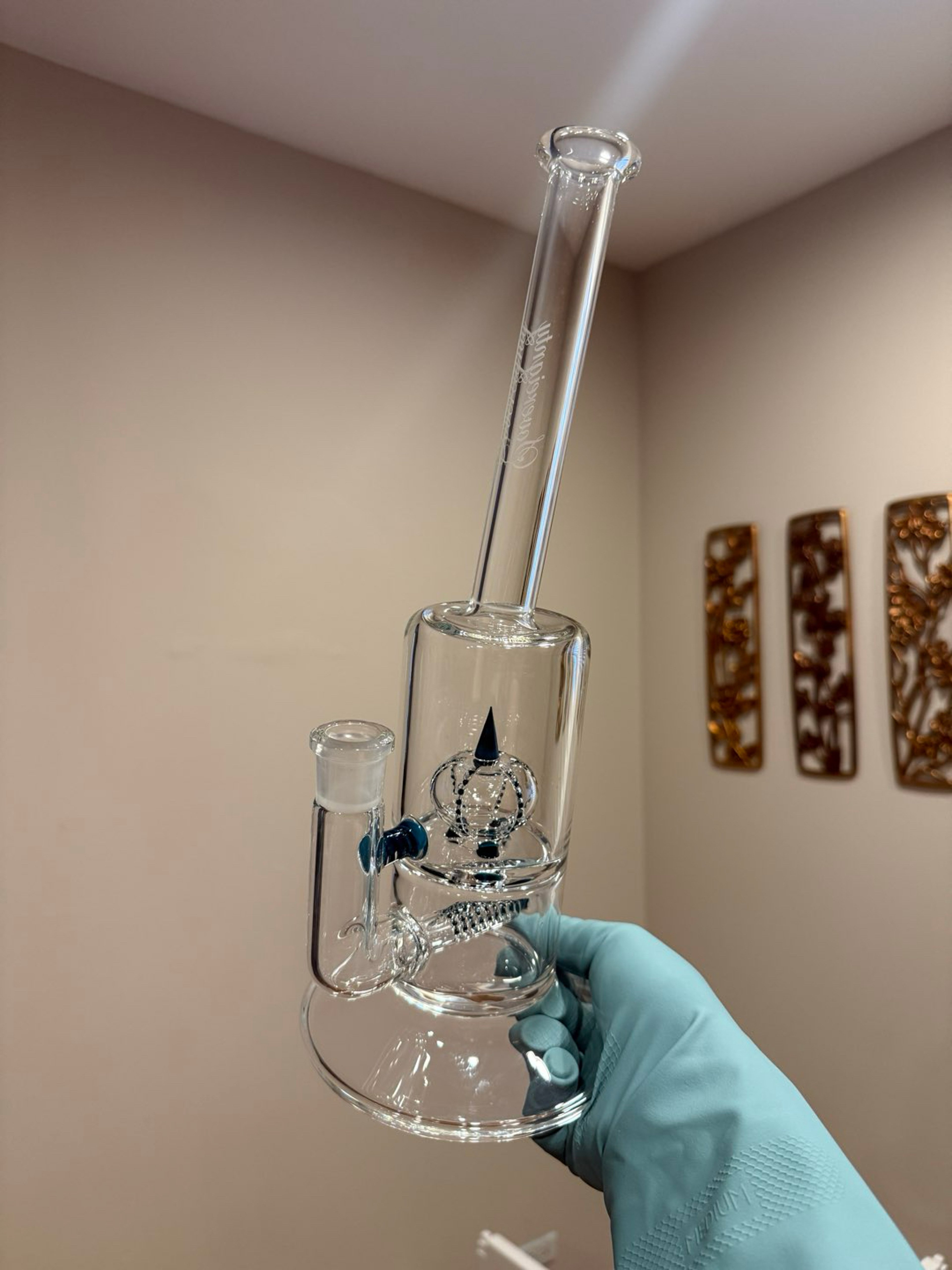 Sovereignty Agua Azul Stemline to Imperial w/ 18mm Shamby Slide image 0