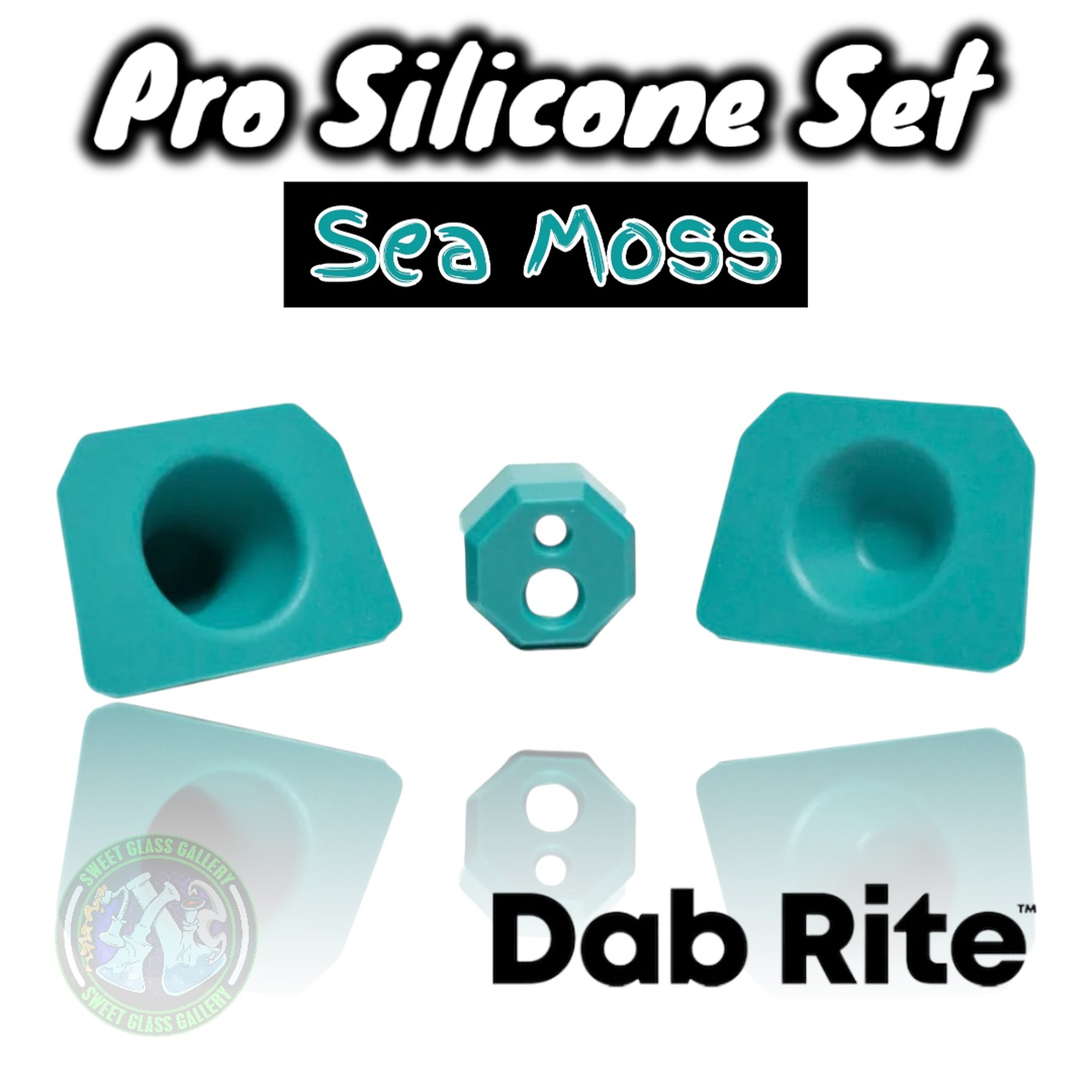 DabRite - Pro Silicone Set - Sea Moss image 0