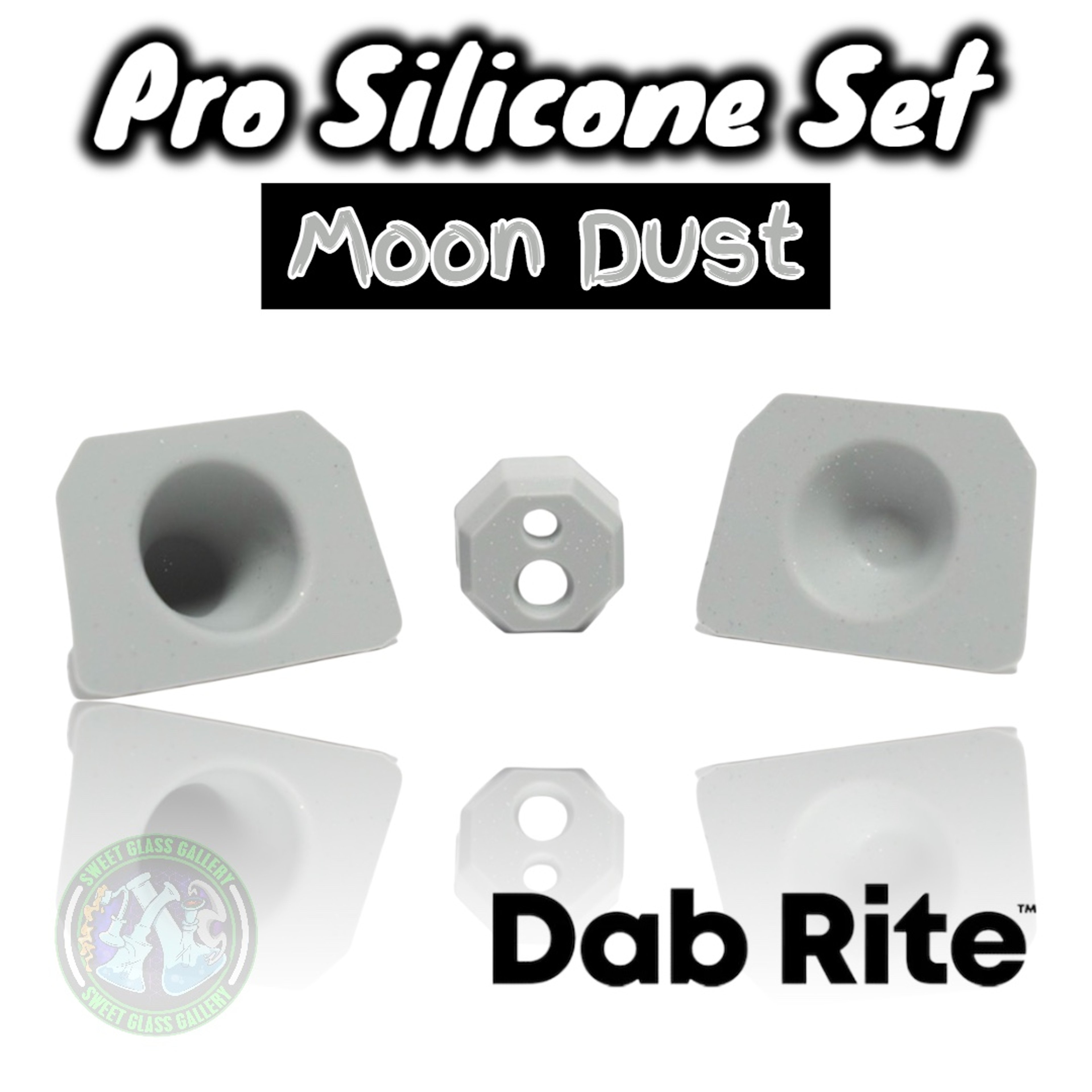 Preview pic of DabRite - Pro Silicone Set - Moon Dust