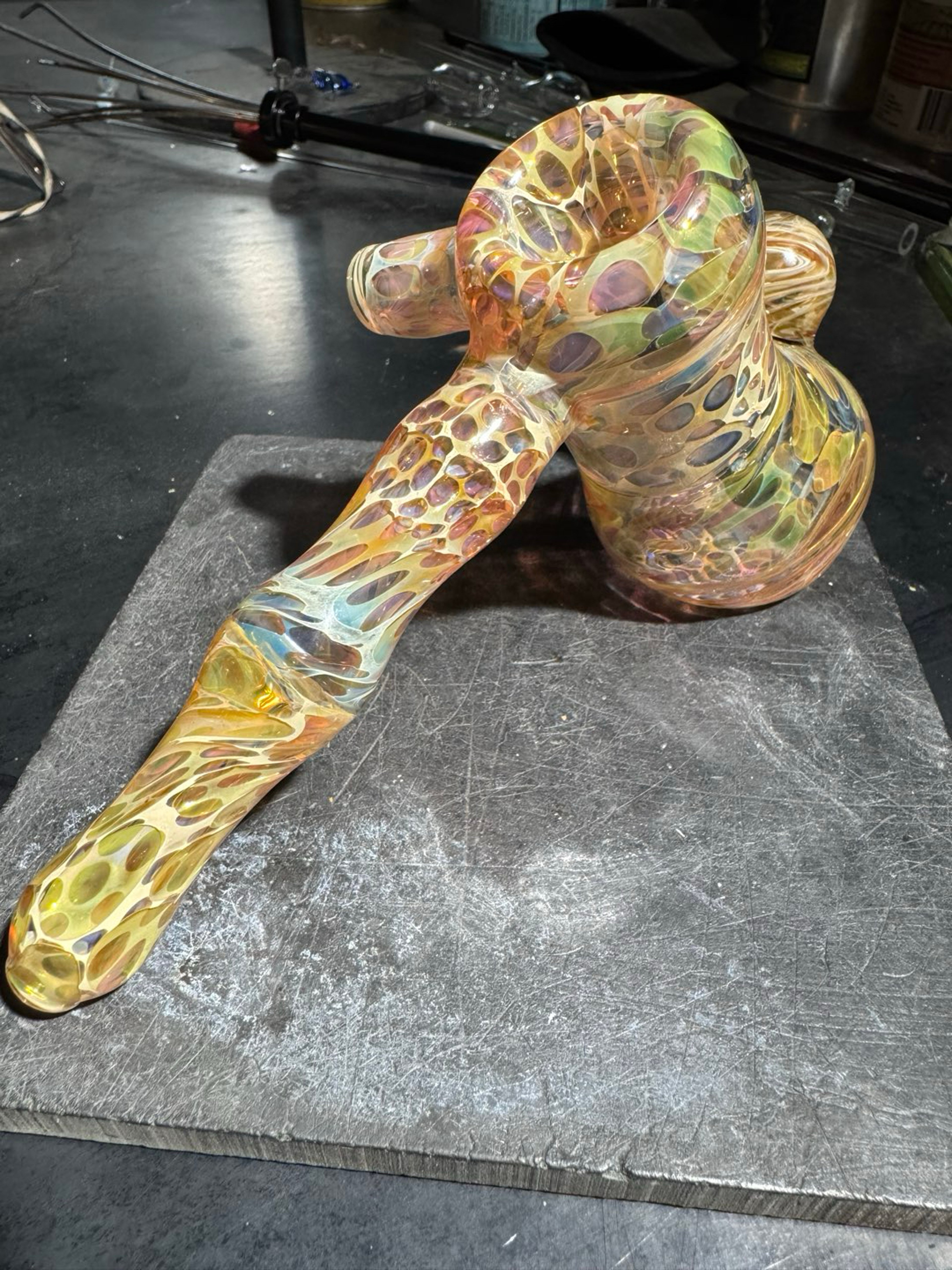 bubbler gold/silver fume image 0