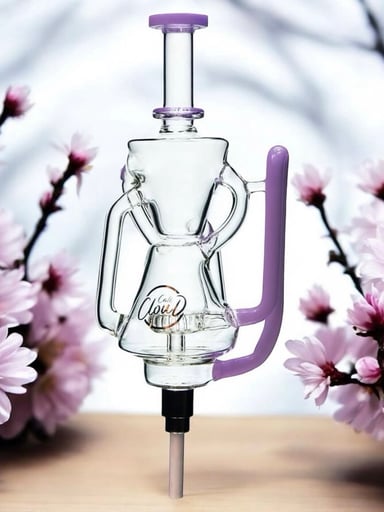 Preview pic of Cali CloudX Recycler Nectar Collector Kit in Purple