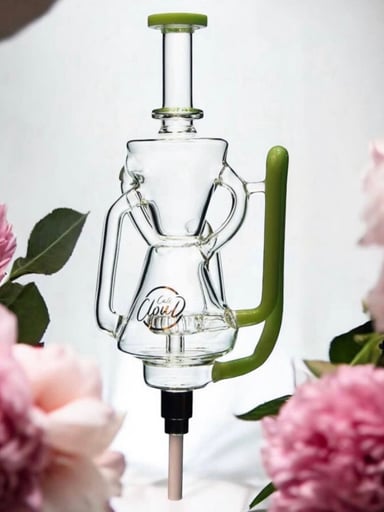 Preview pic of Cali CloudX Recycler Nectar Collector Kit in Green