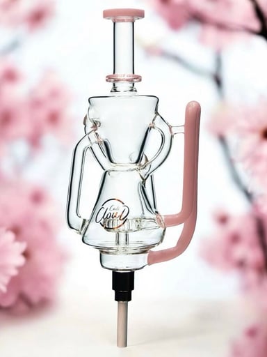 Preview pic of Cali CloudX Recycler Nectar Collector Kit in Pink