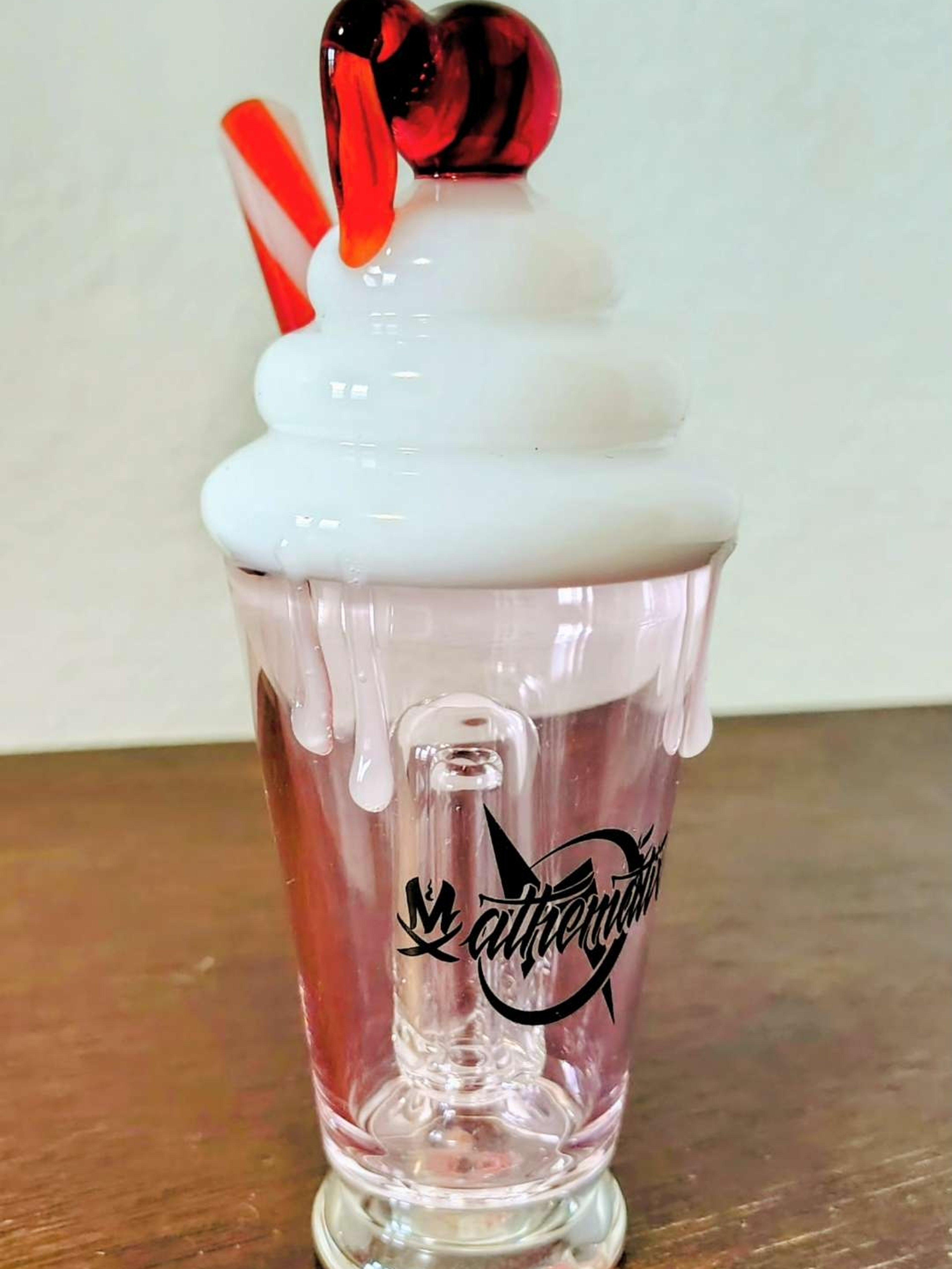 Preview pic of Cherry Milkshake Puffco Glass