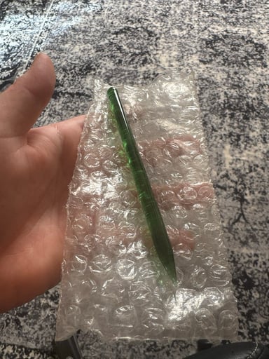 Preview pic of Green glass dab tool