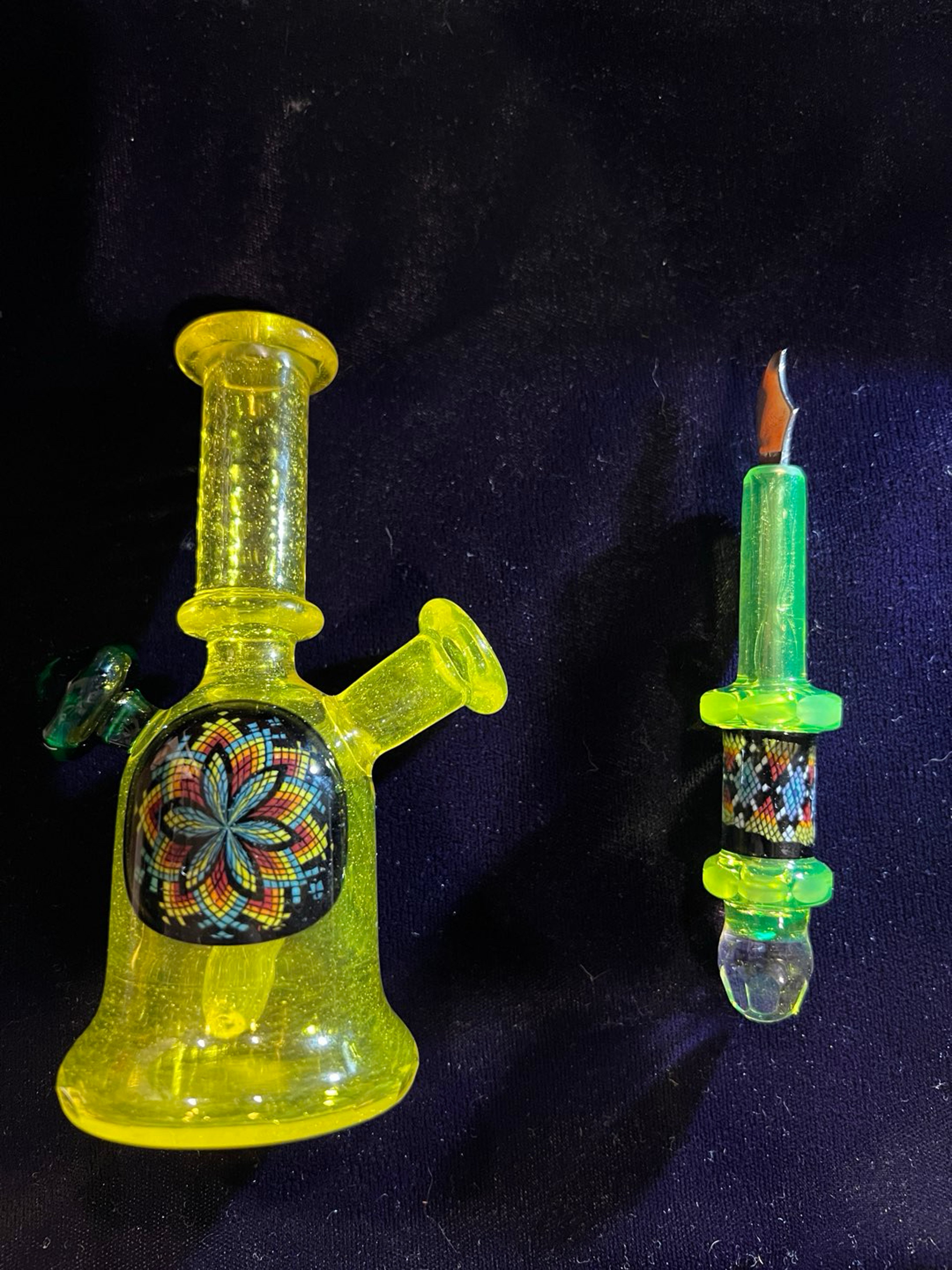Preview pic of Alderson Glass x Apex Ancillary Matching Rig and Dabtool