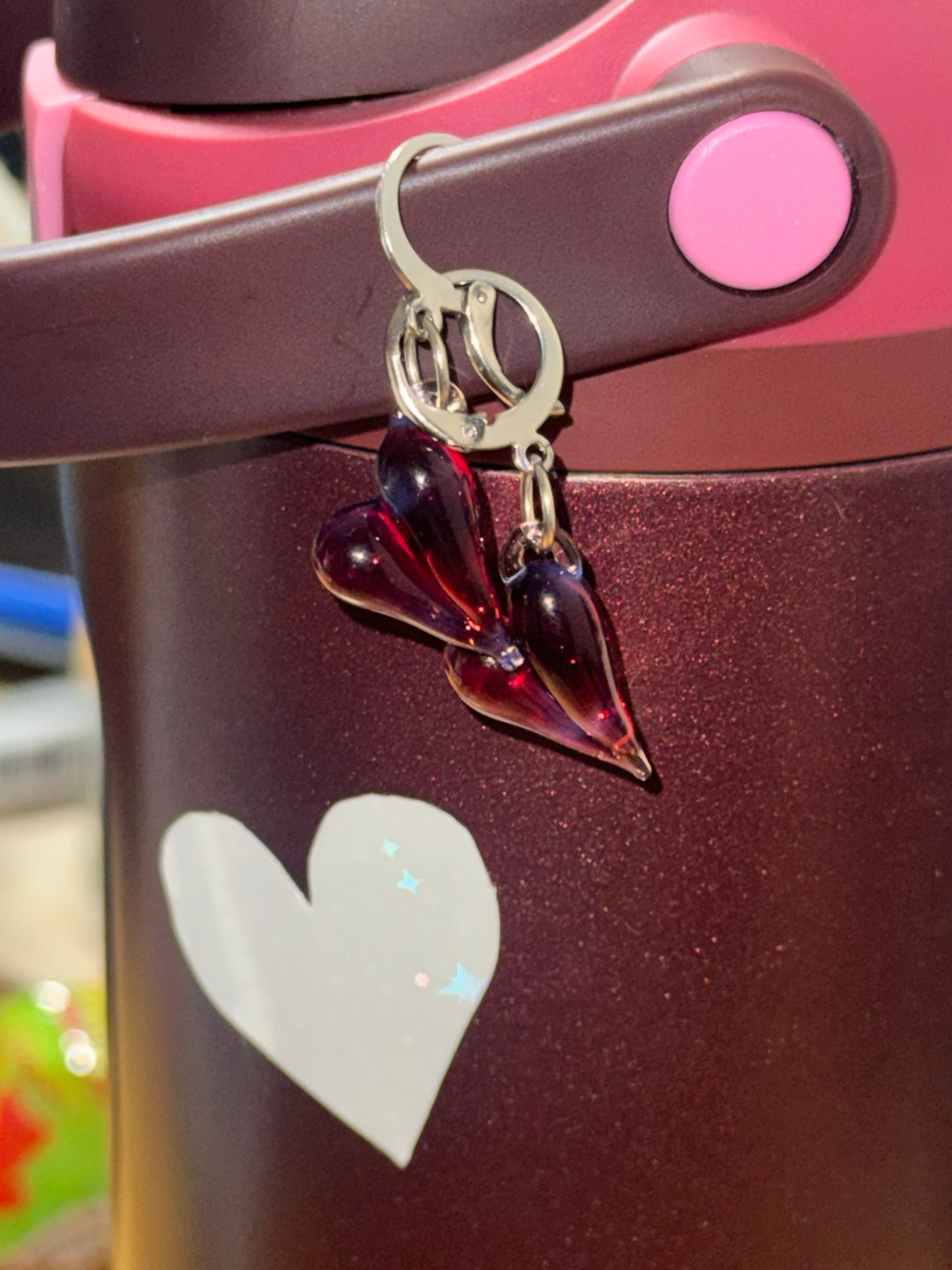 Preview pic of Valentines Heart Earrings