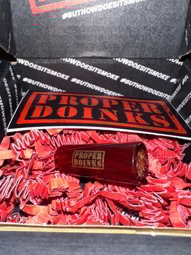 Preview pic of Proper Doinks Red & Gold Fume