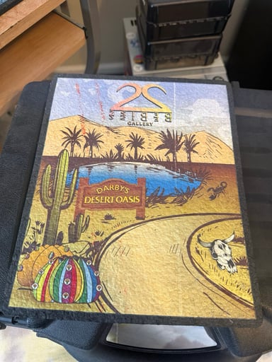 Preview pic of Darby glass mood mat