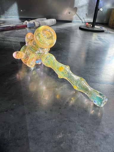 Preview pic of bubbler gold/silver fume