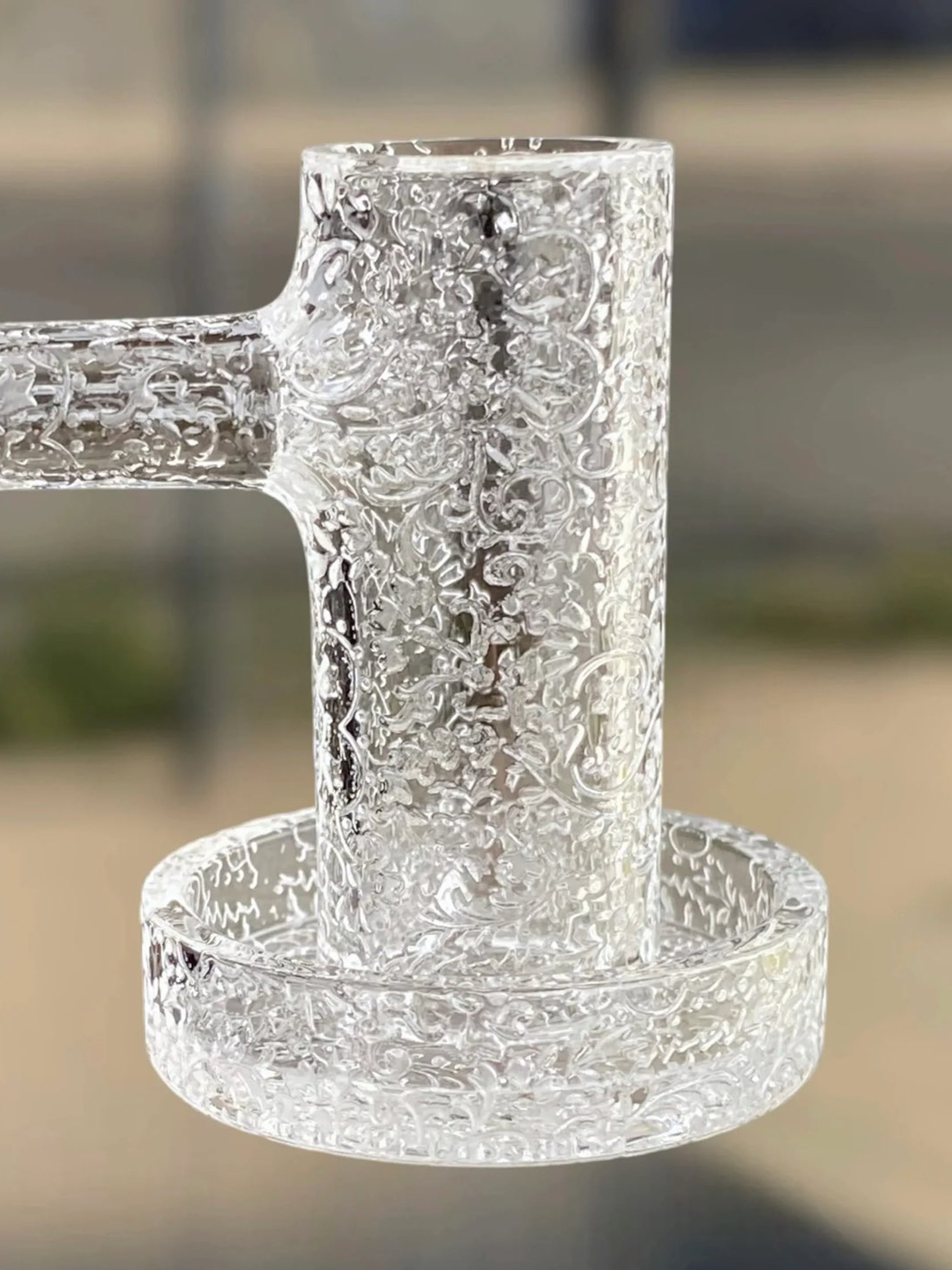 14/45 Gee West Engraved Shredder Quartz Banger image 0