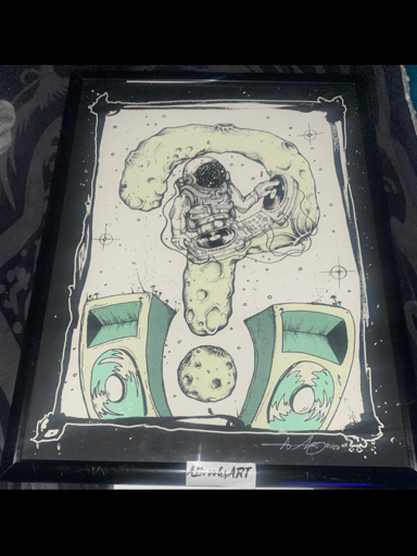 Preview pic of Aaron Brooks Tipper ? Moon Print (UV)