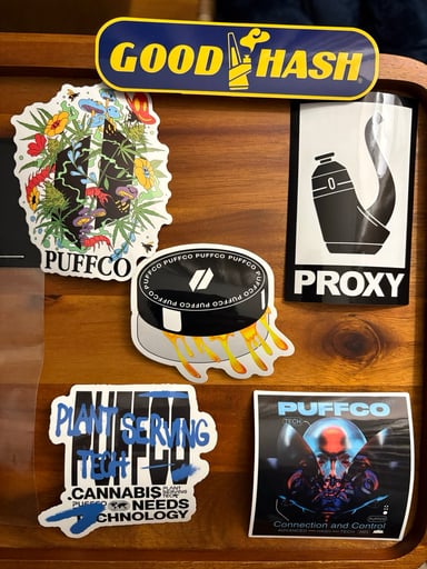 Preview pic of Puffco: New Proxy Sticker Pack