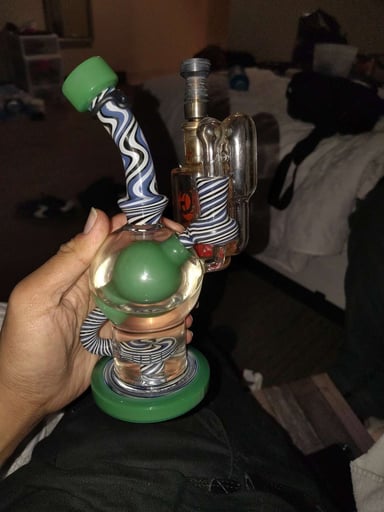 Preview pic of Heady Blue Wig-Wag Recycler