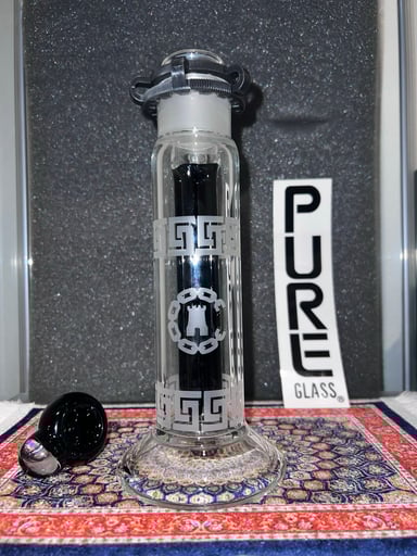 Preview pic of Crooks n Castles x Pure Glass Collab Bubbler