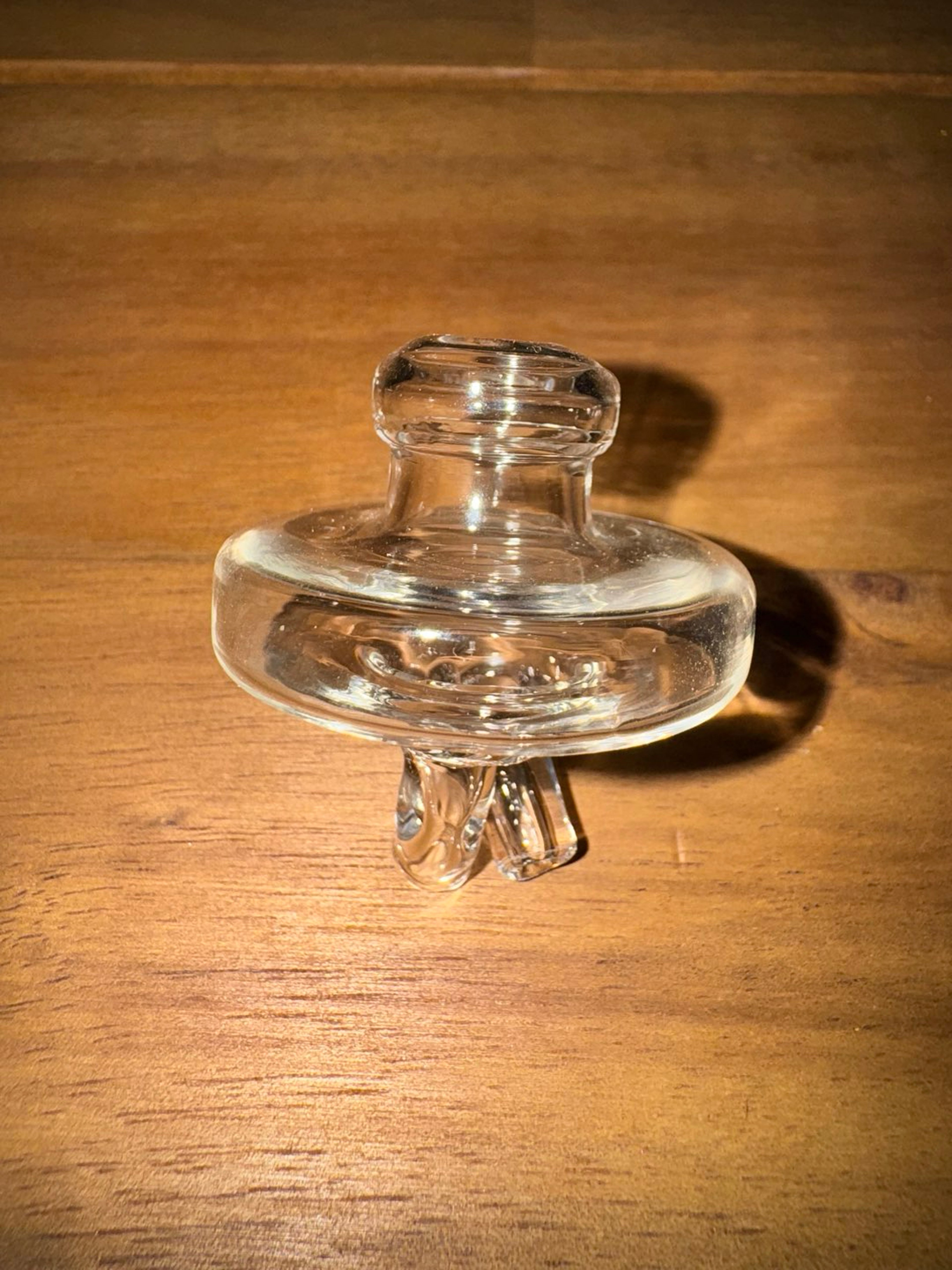 Random Clear Flat Top Spinner image 0